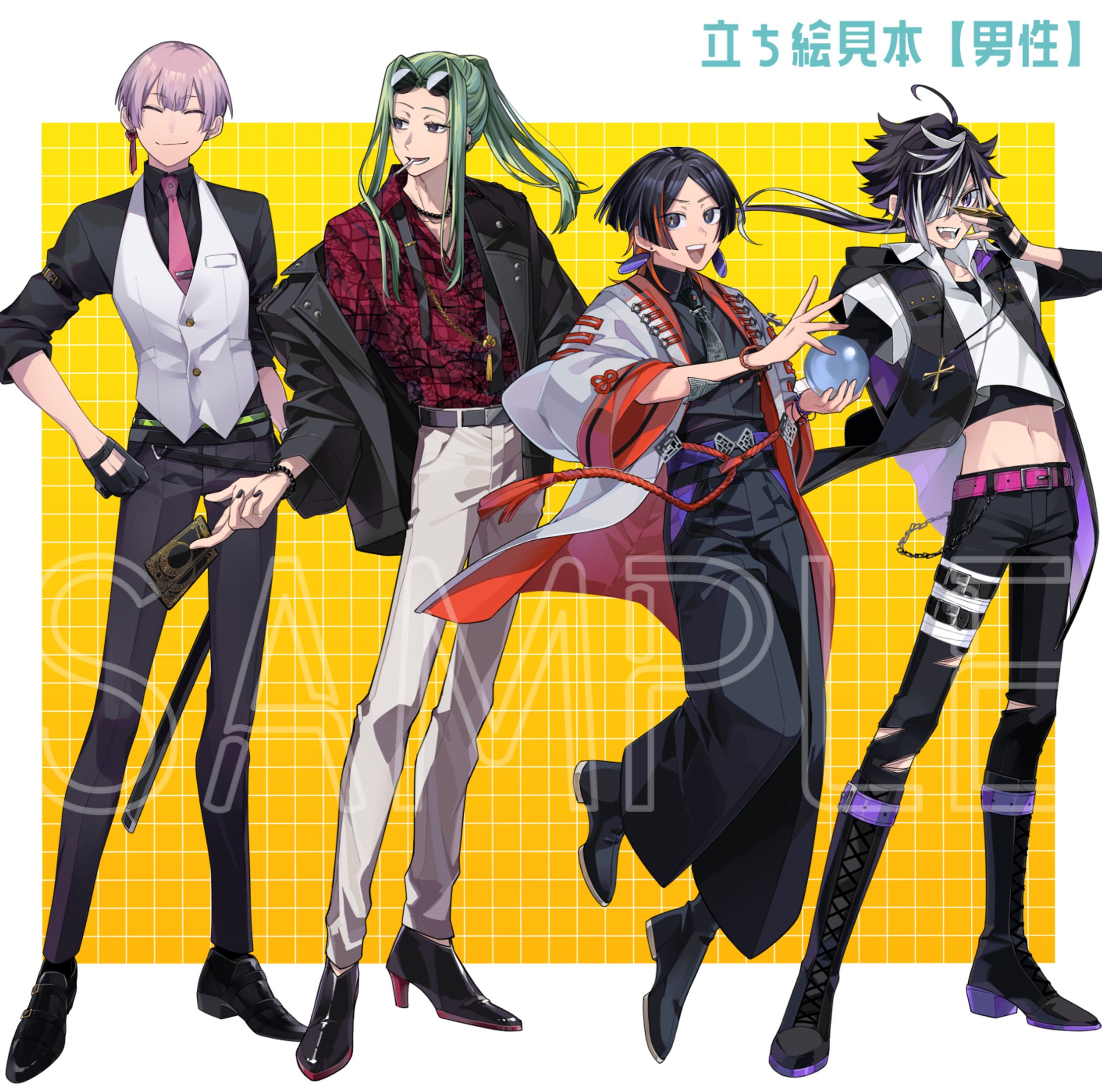 【TRPG】立ち絵見本-1