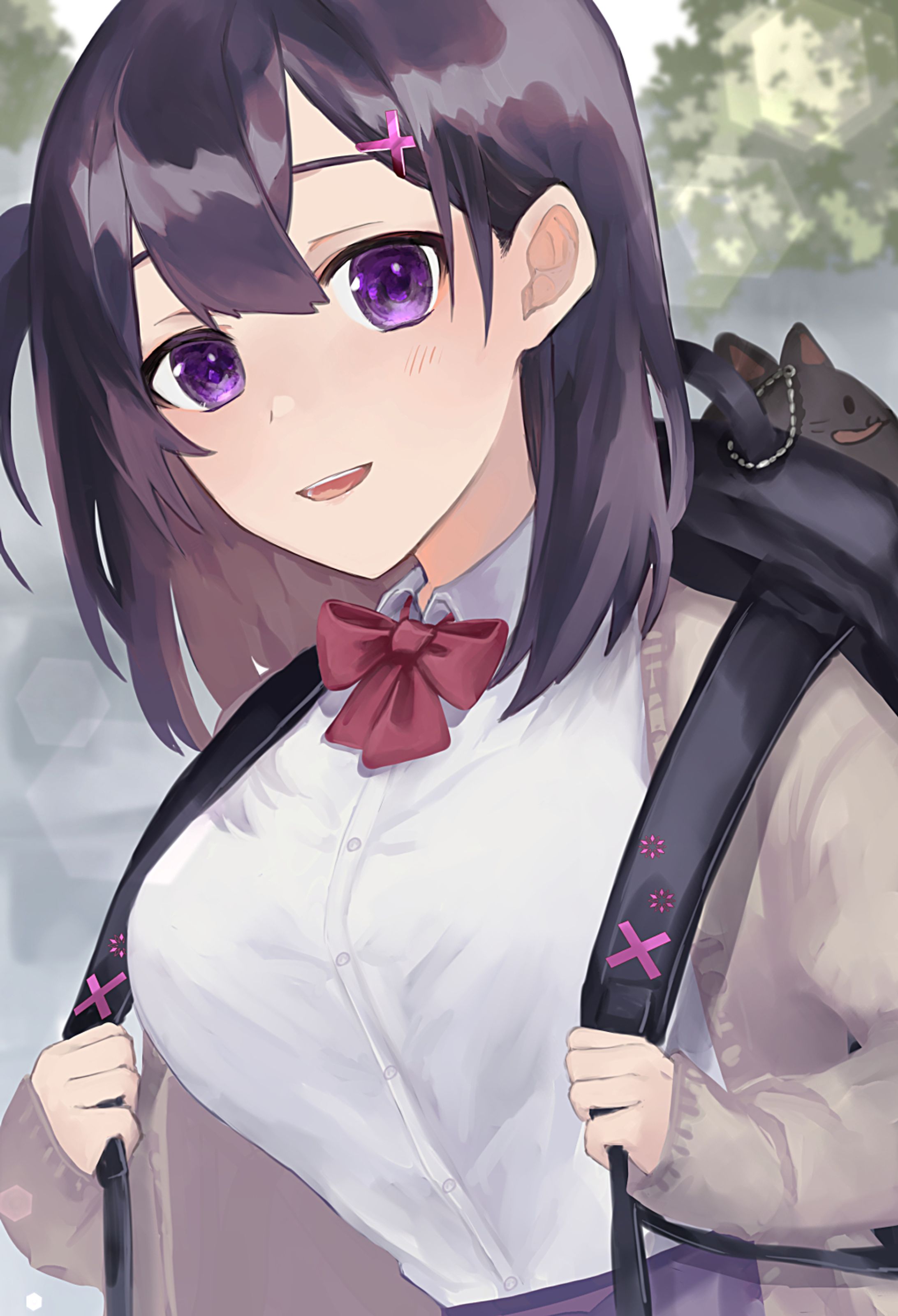 女子高生の絵-1