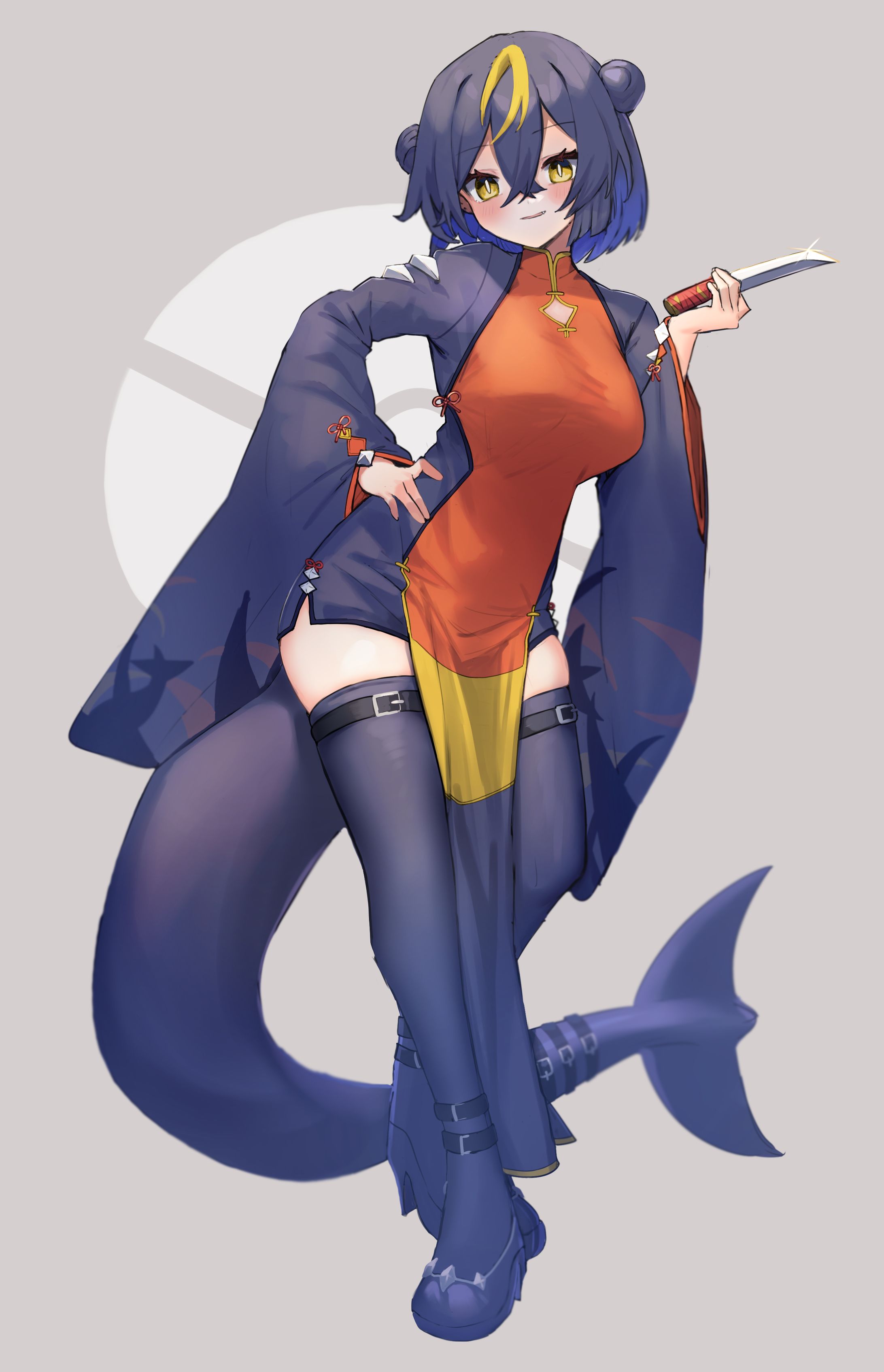 FA/ガブリアス擬人化-1