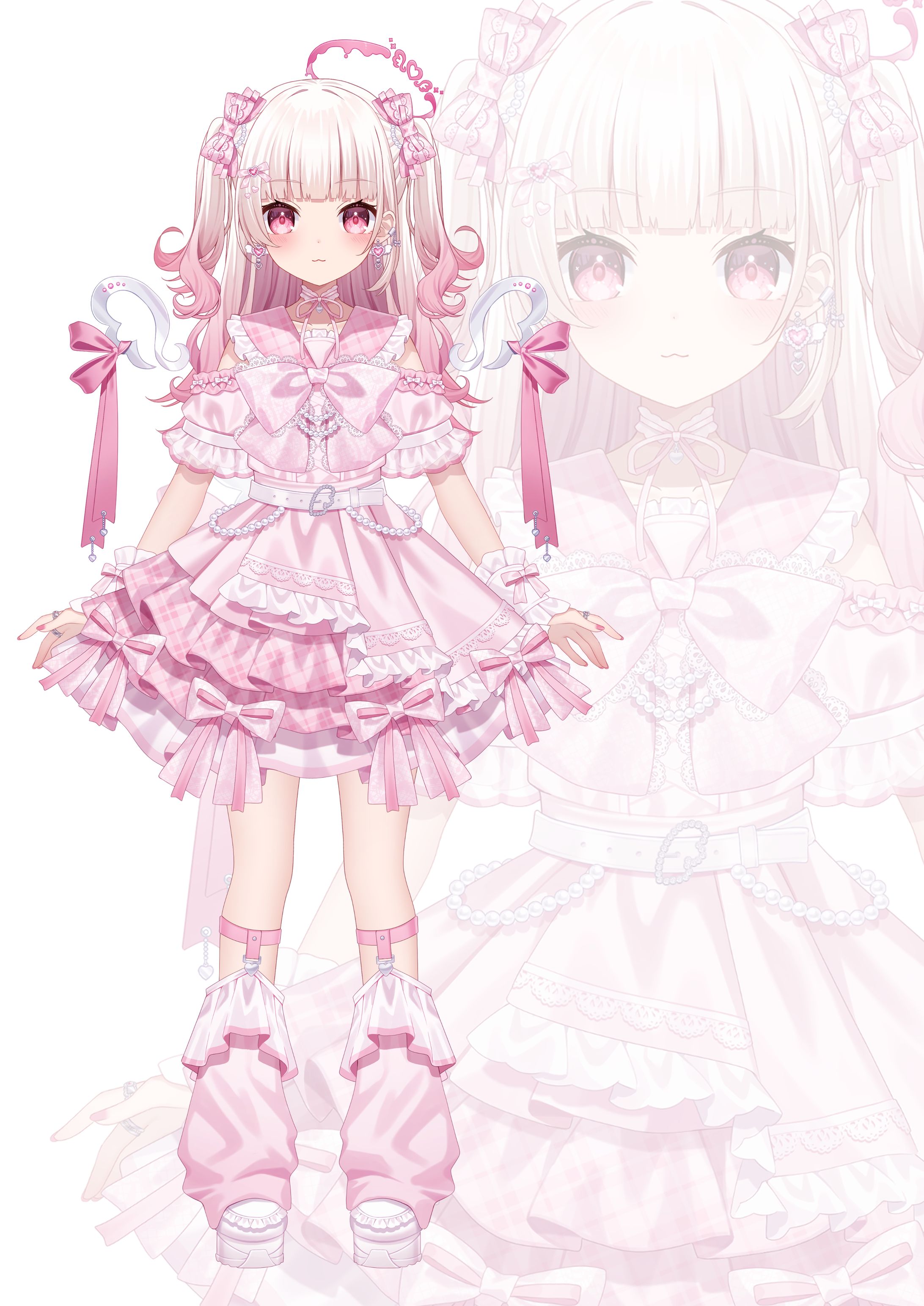 【お仕事】山田恋羽/VTuberモデルイラスト-1