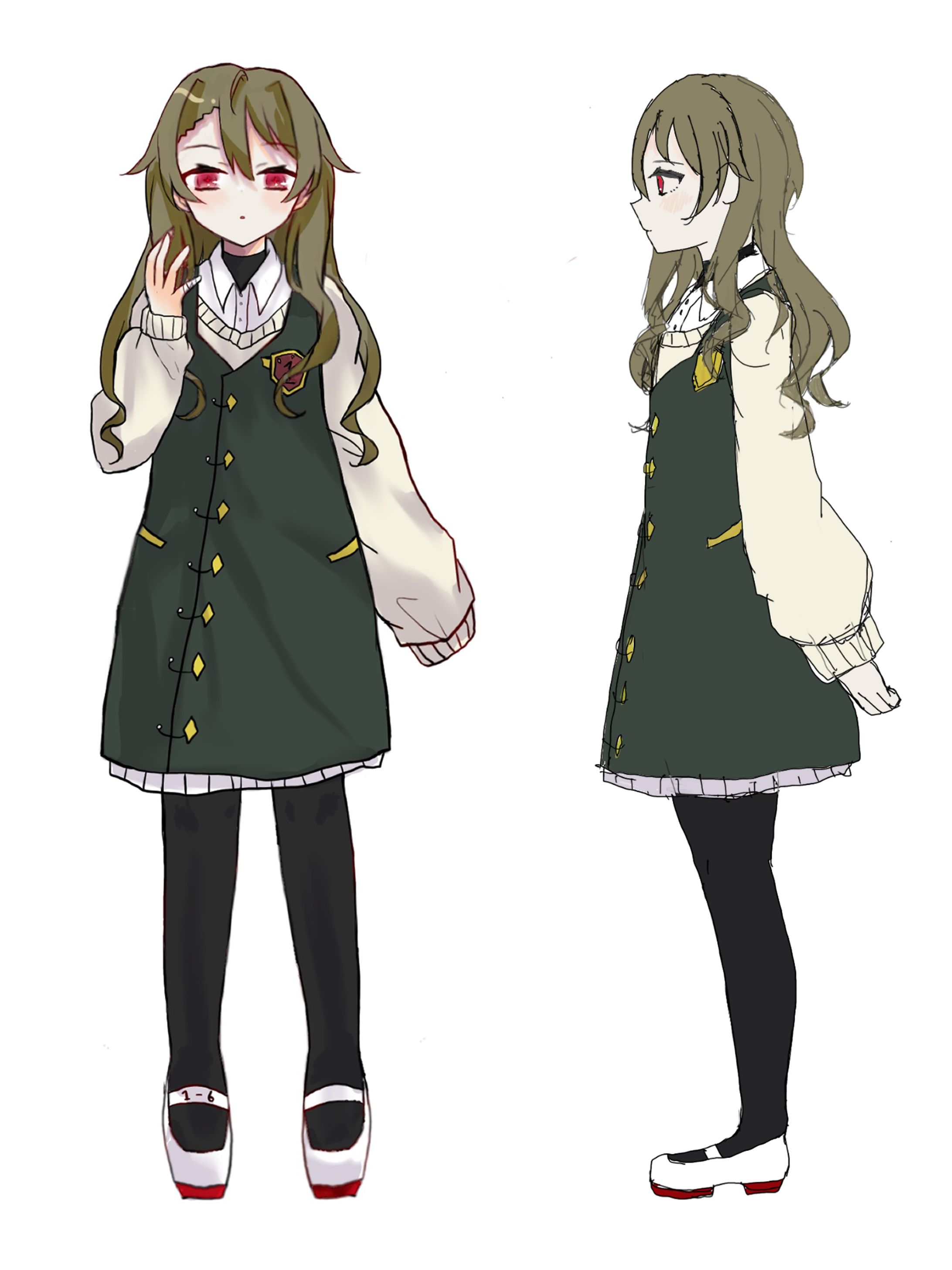 【サンプル】2面図OC-1