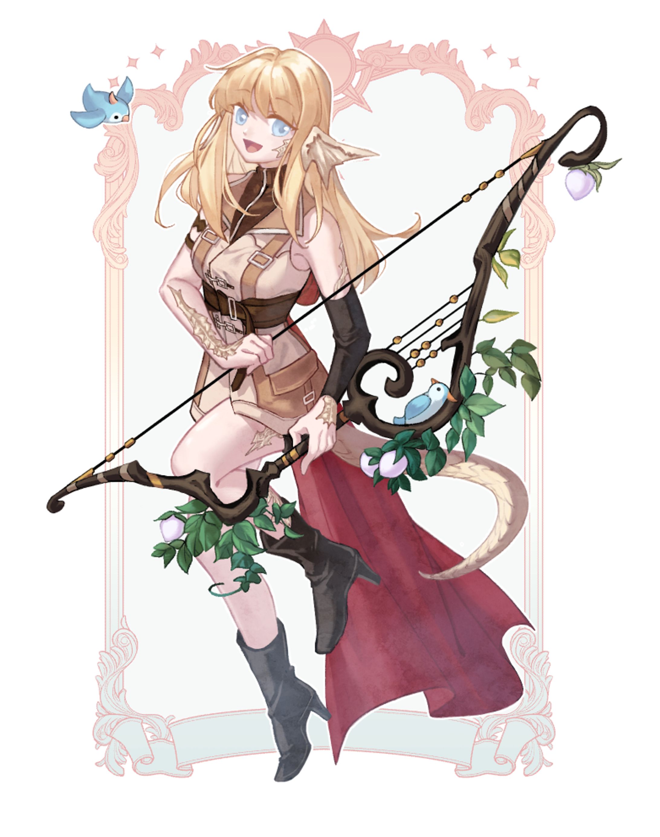 FFXIVキャラクター立ち絵-1