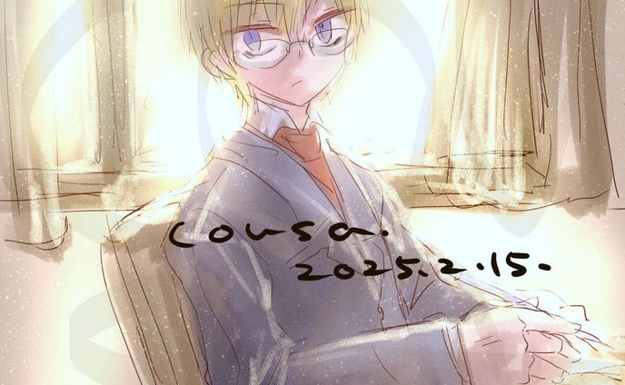 さらっと描いた一枚絵