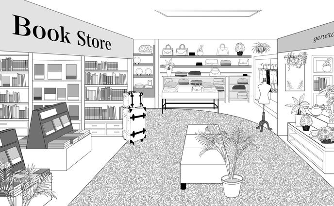 イラスト、汎用背景