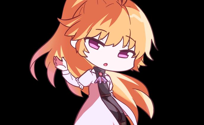 ポニーテールの男の子