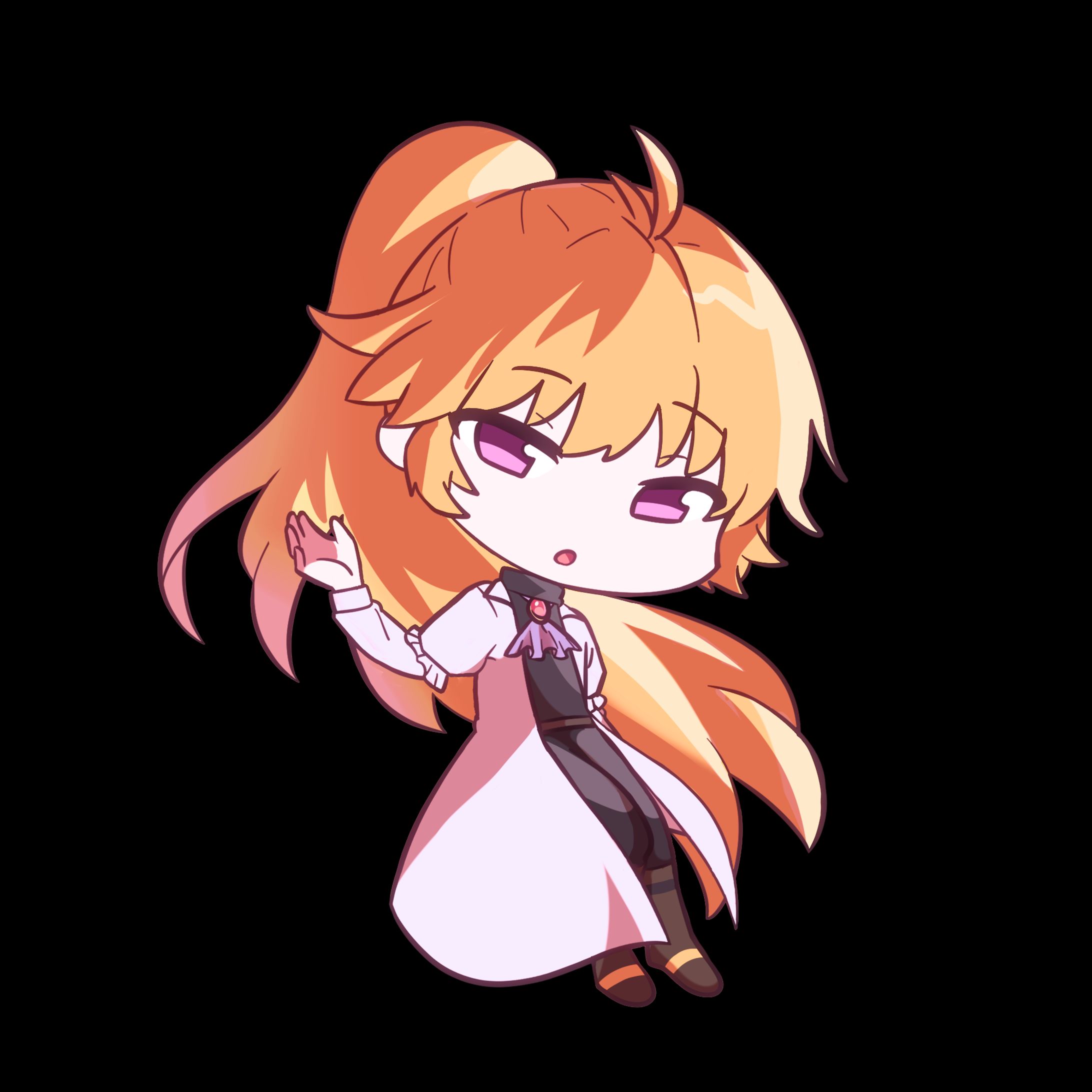 ポニーテールの男の子-1