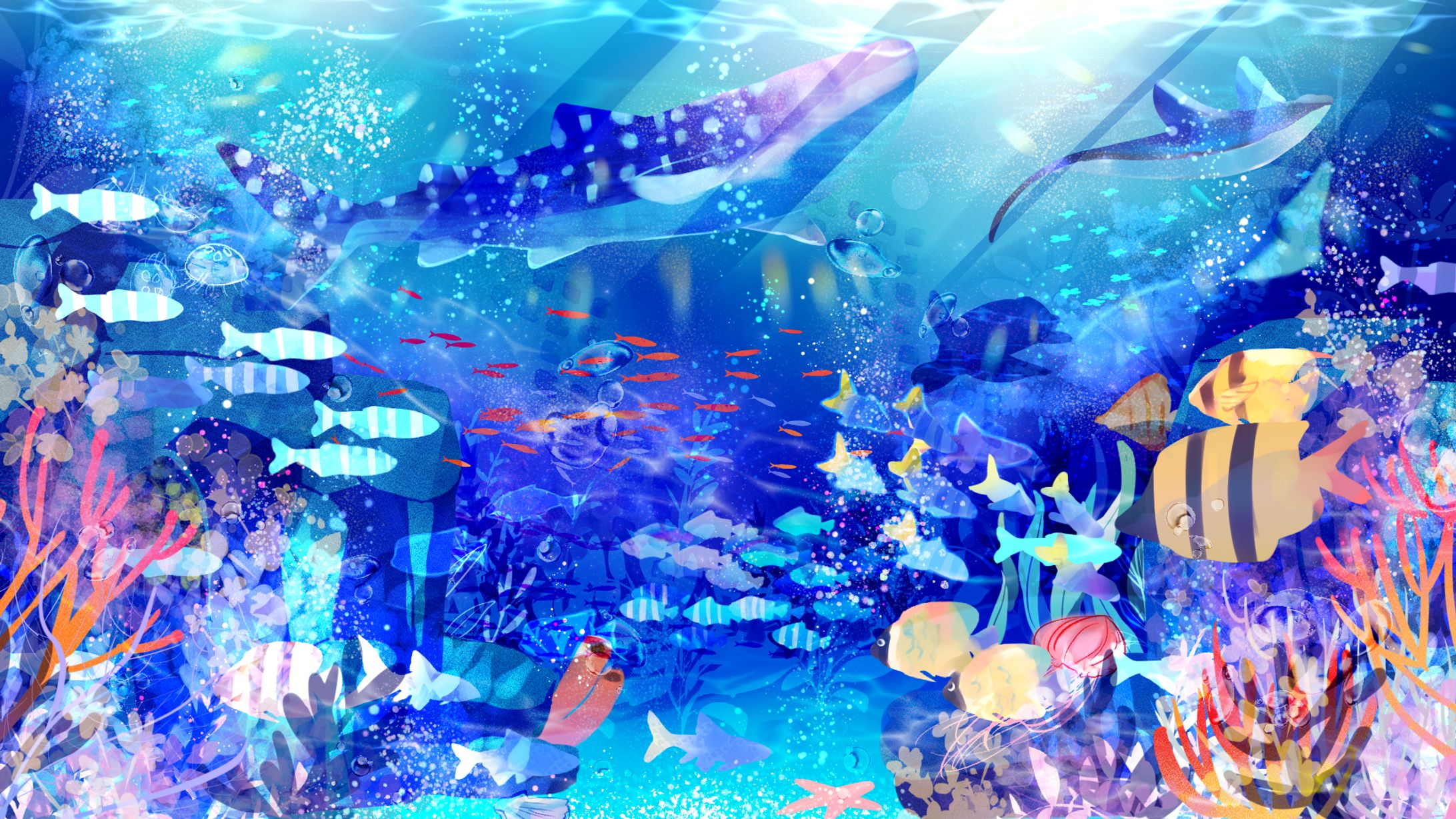 フリー素材背景-1