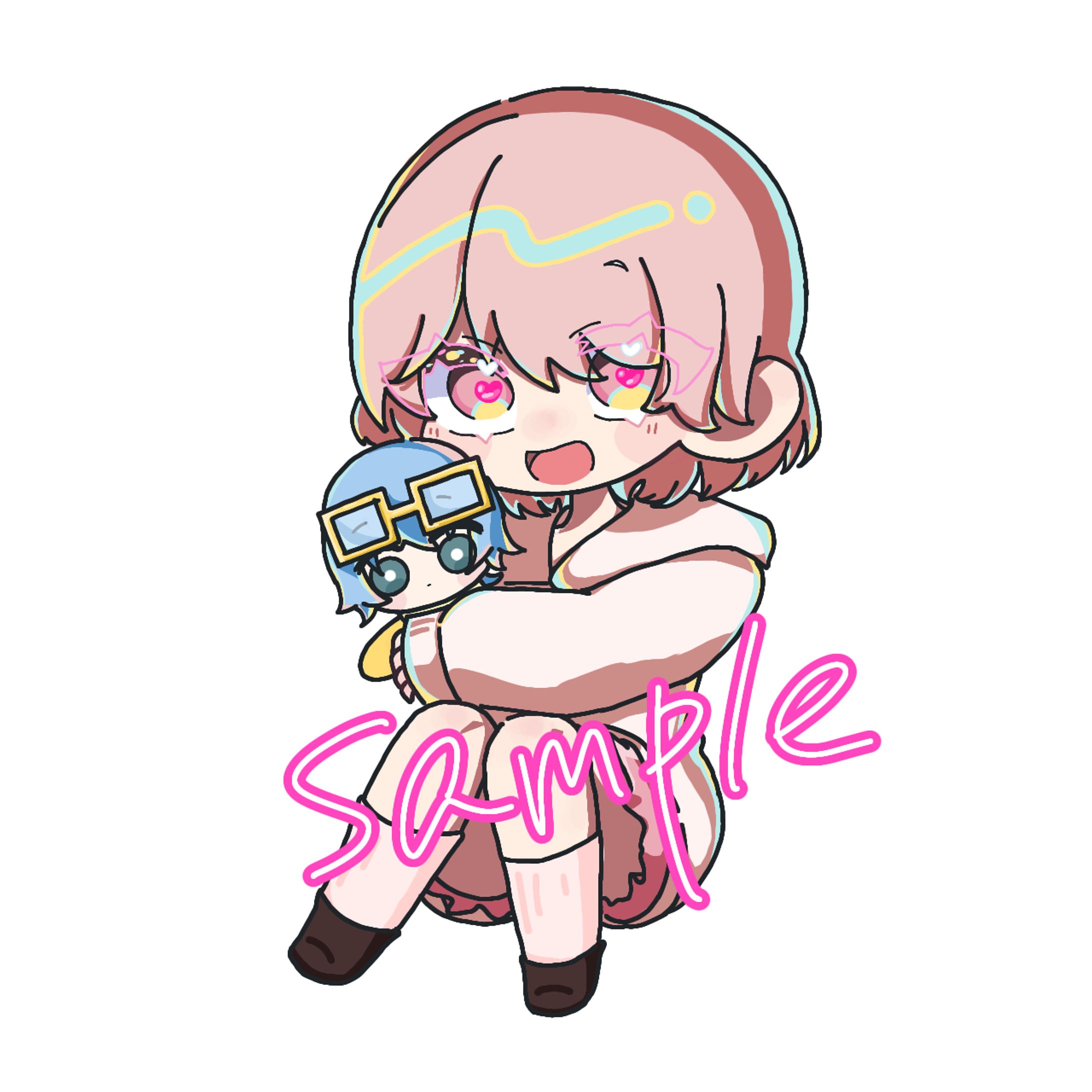 簡易アイコンイラスト(全身)-1