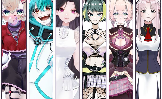 〜2024年 立ち絵・キャラデザ