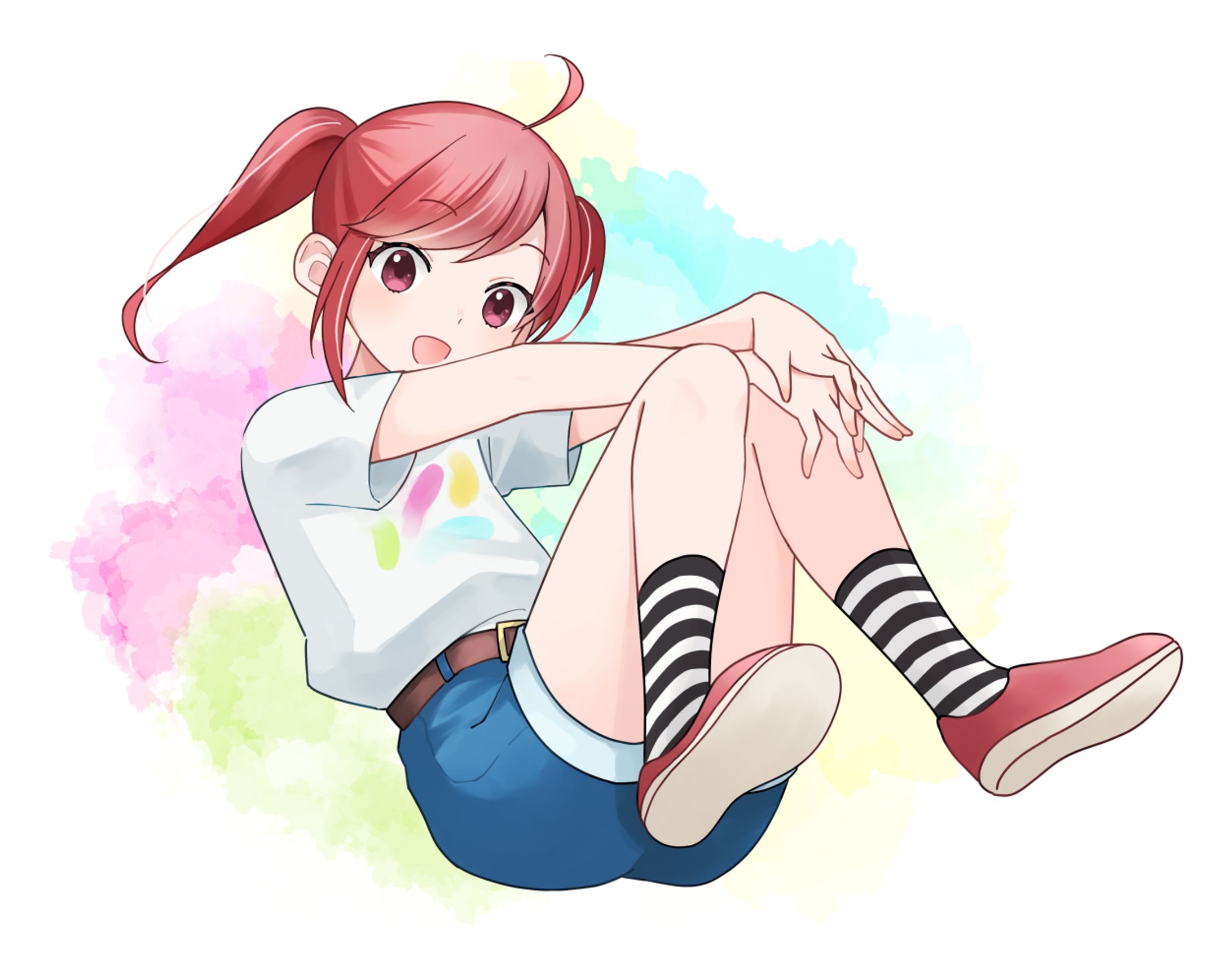 ブラシ塗りイラスト-1