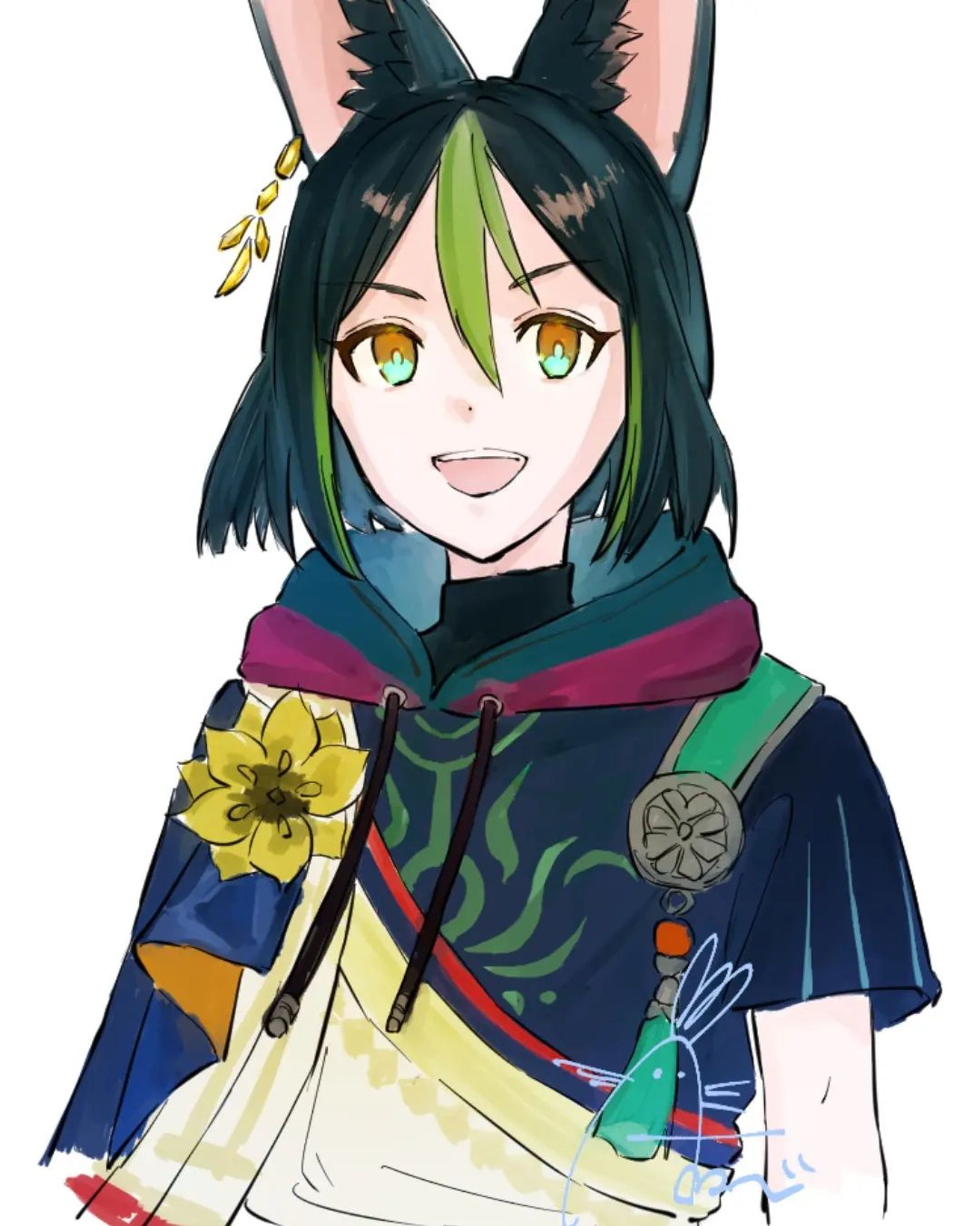 FA】ティナリ#原神 #genshinimpact #drawing #ティナリ #Tighnari