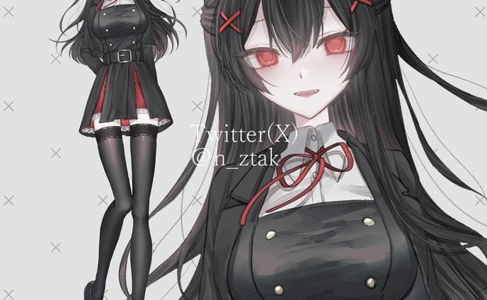 TRPG/女性立ち絵まとめ