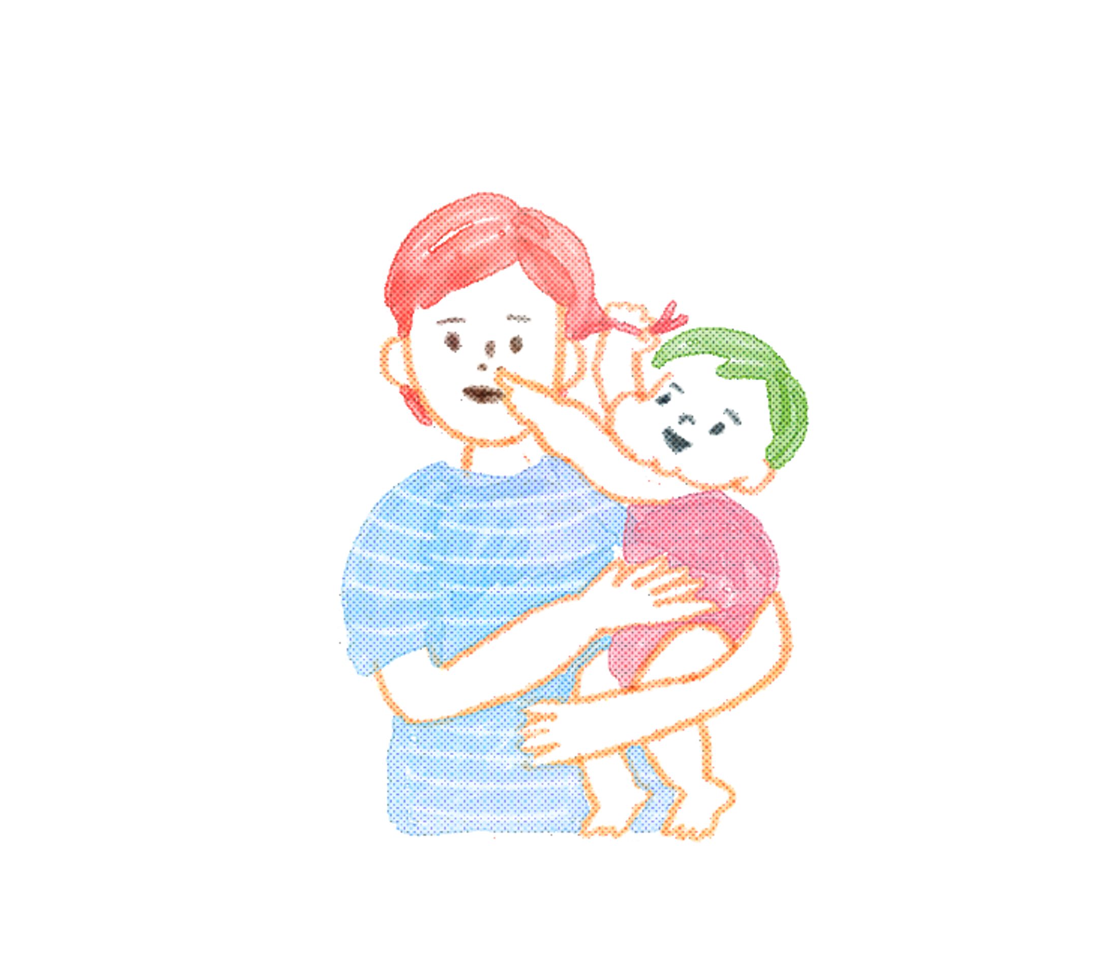育児がんばってるラインスタンプ-1