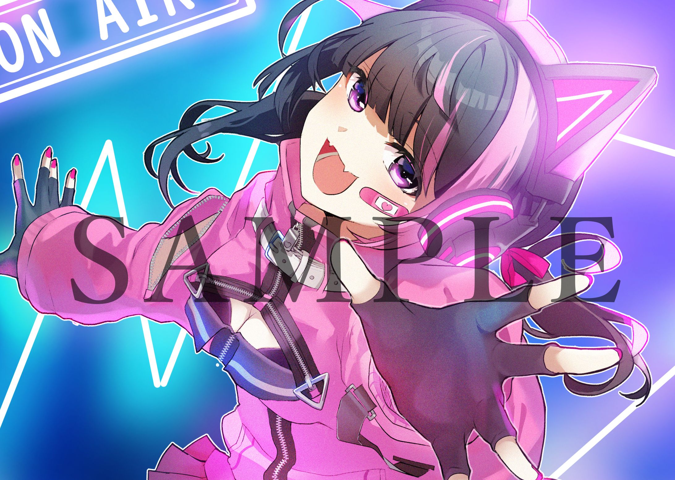 イベントフライヤー用イラスト　有償依頼 サムネイル-1