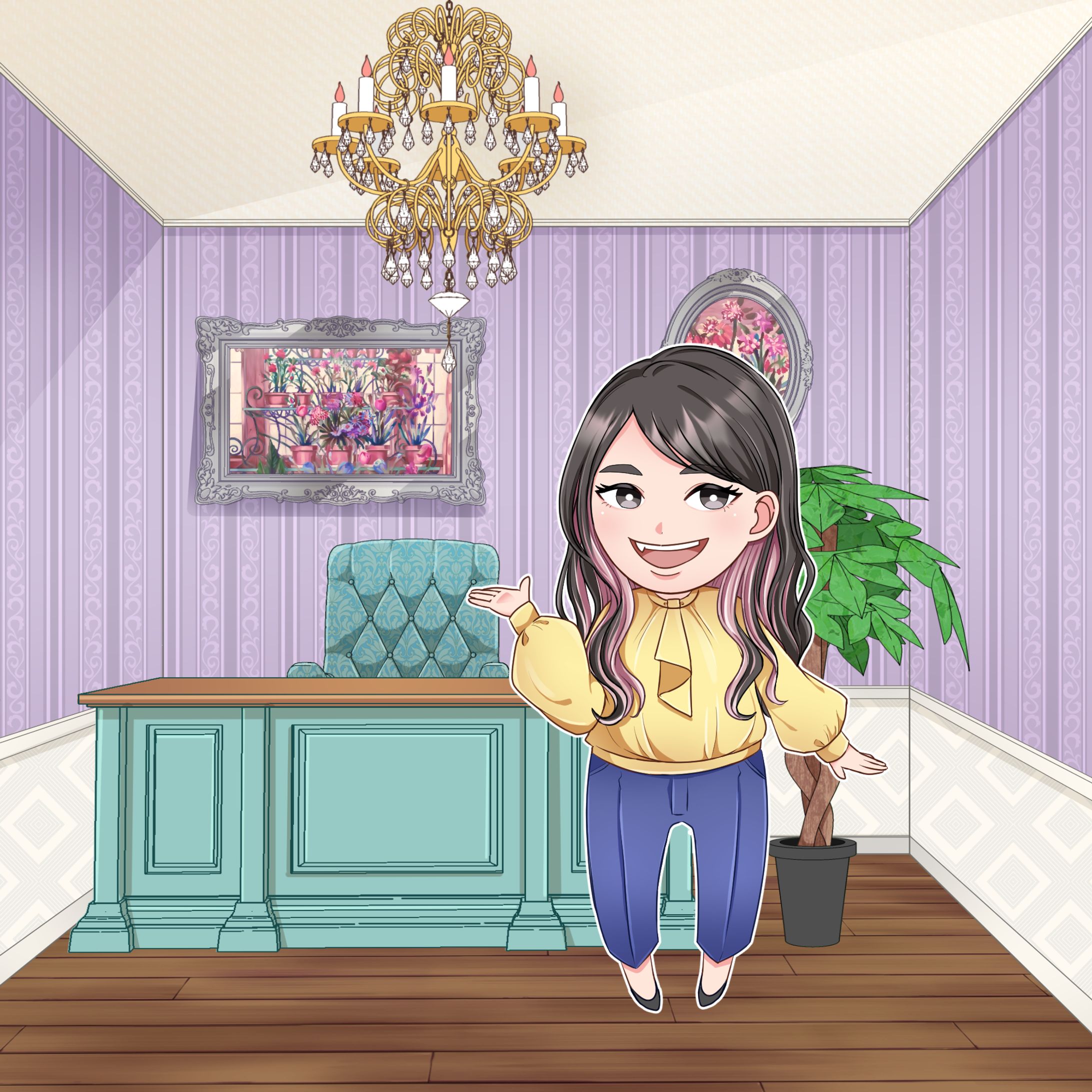 似顔絵イラスト②-1