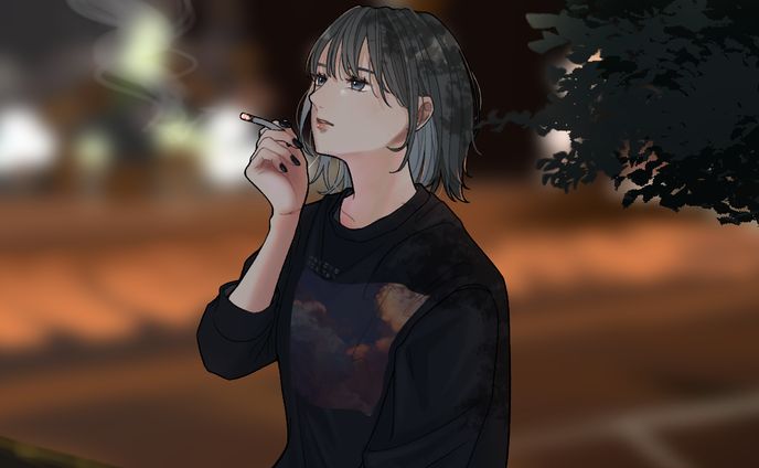 YouTube歌ってみた動画用イラスト