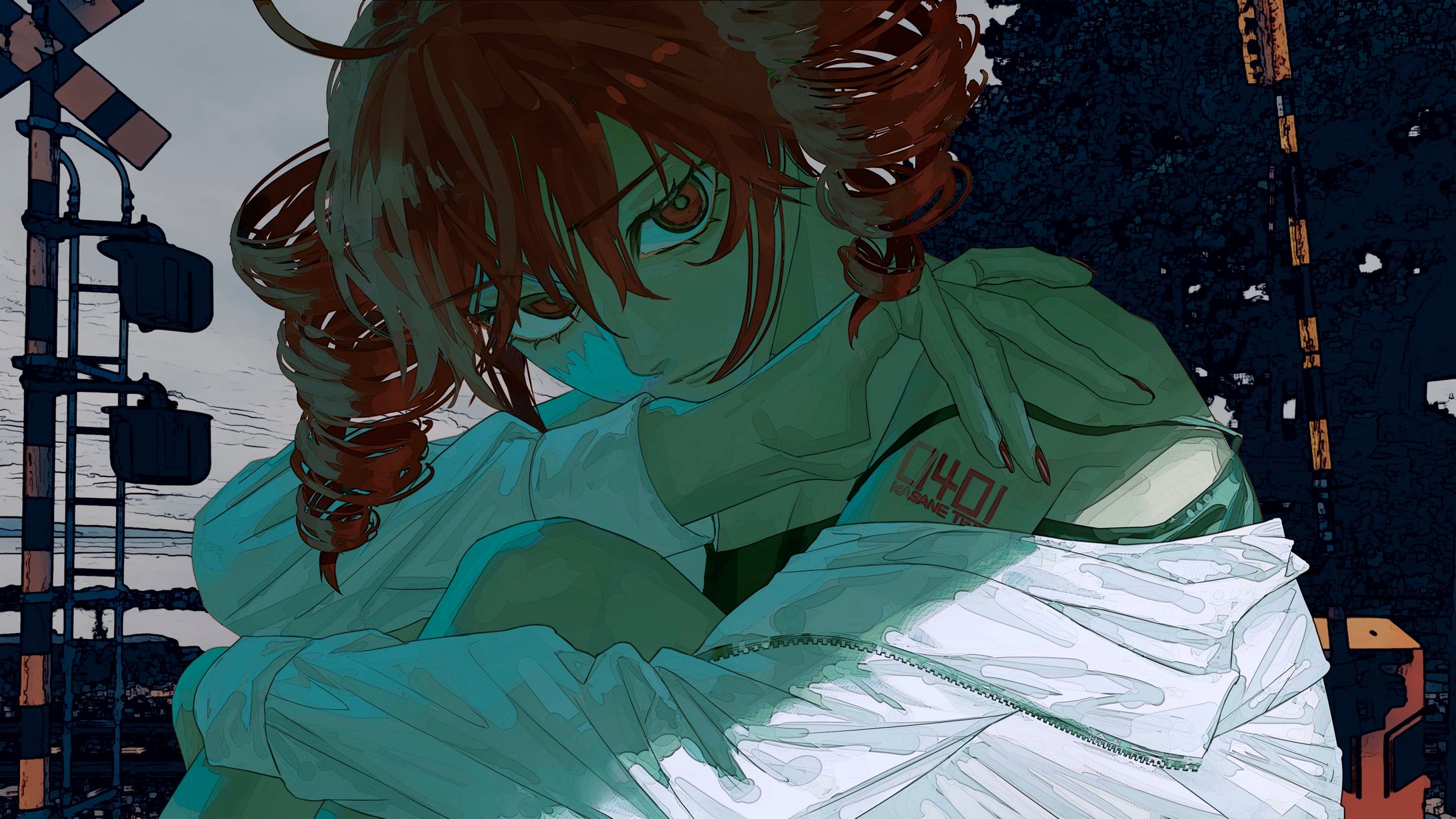 ひかるはるさめ様「あの日海は透明だった。」MVイラスト-1