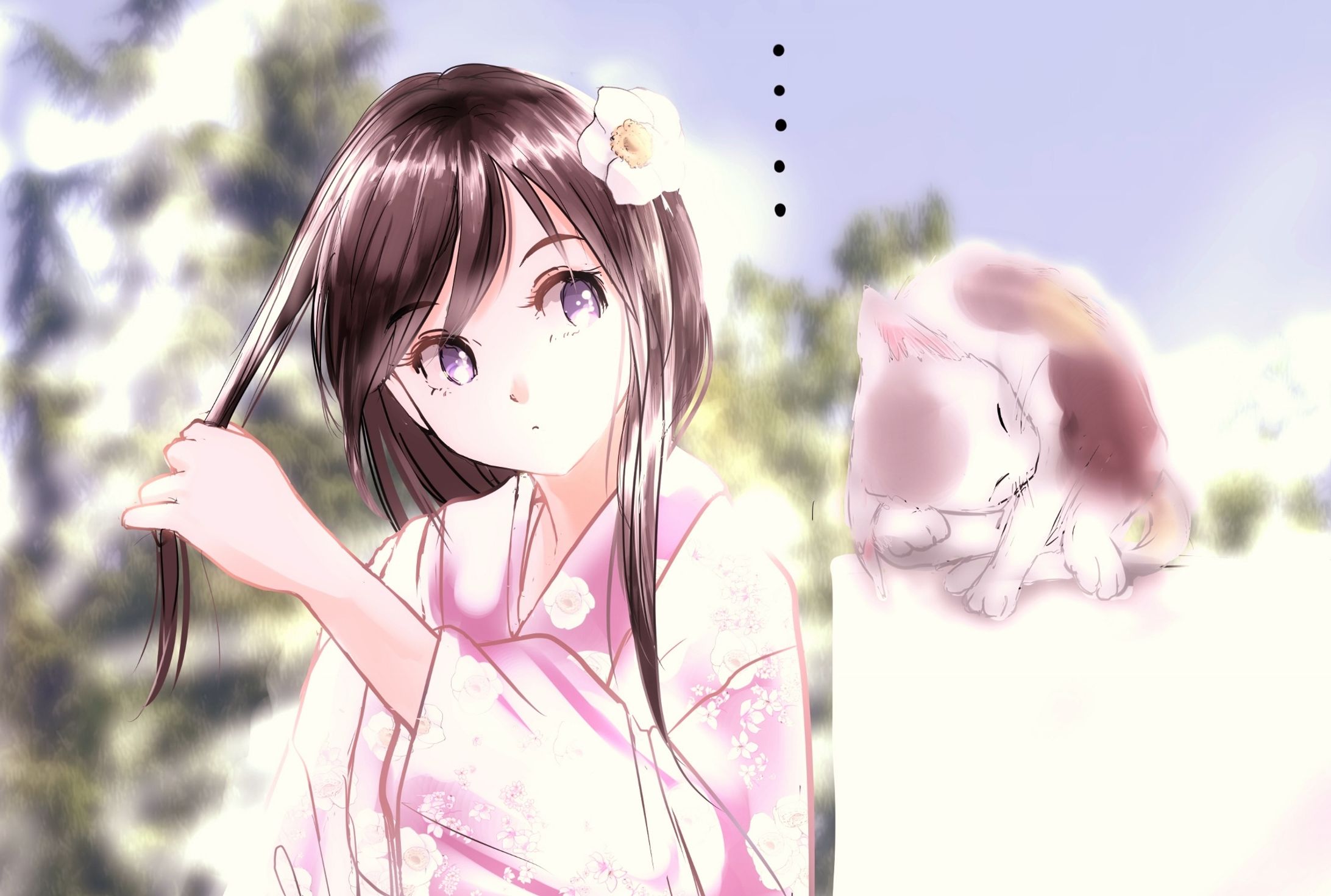 毛づくろい-1