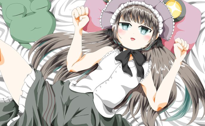 ケロQ枕マスコットキャラクターこわいちゃん差分付
