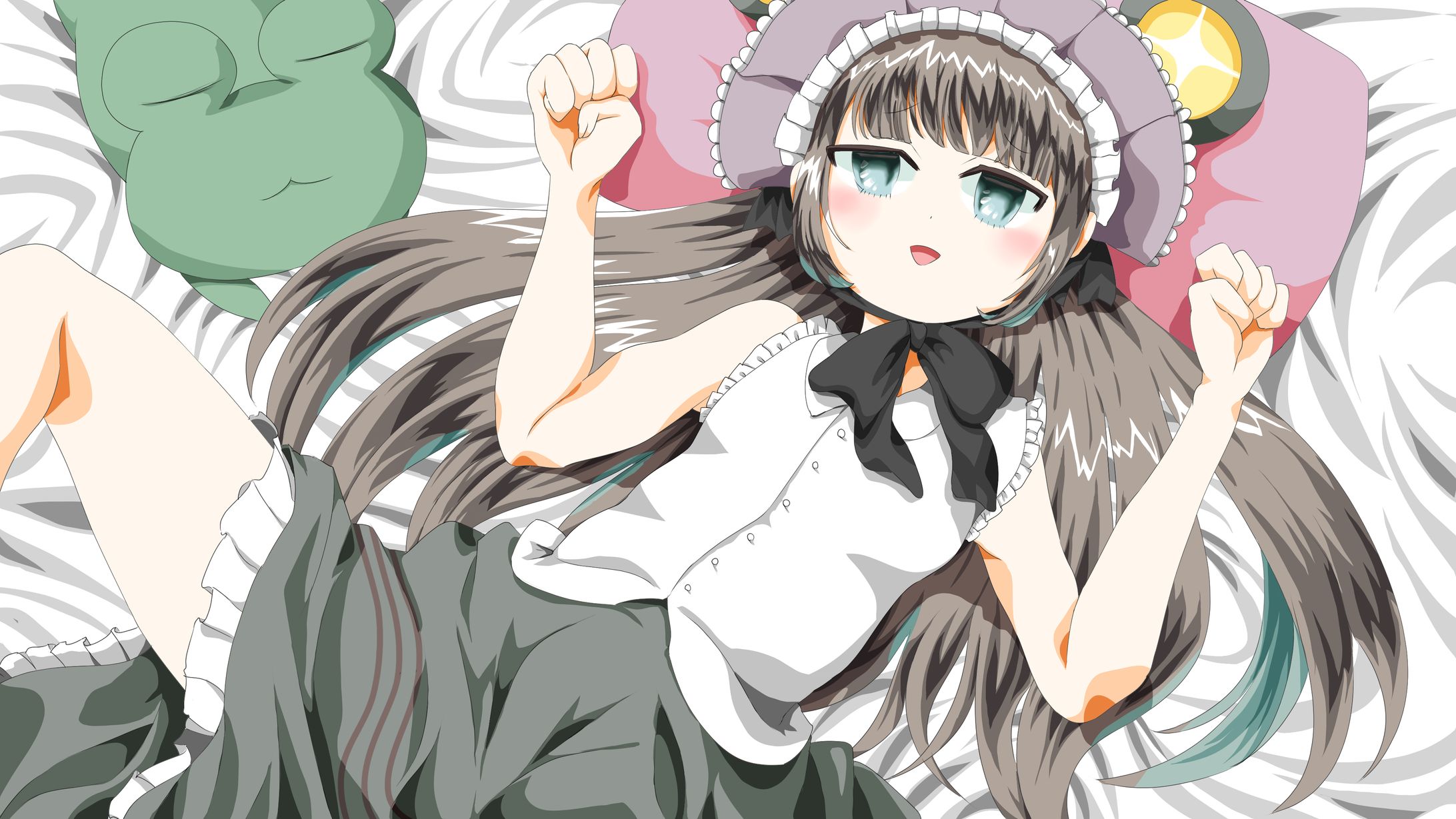 ケロQ枕マスコットキャラクターこわいちゃん差分付-1