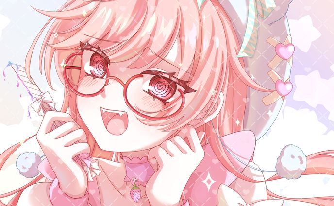 【お仕事】ゆめかわ系女子・アイコン