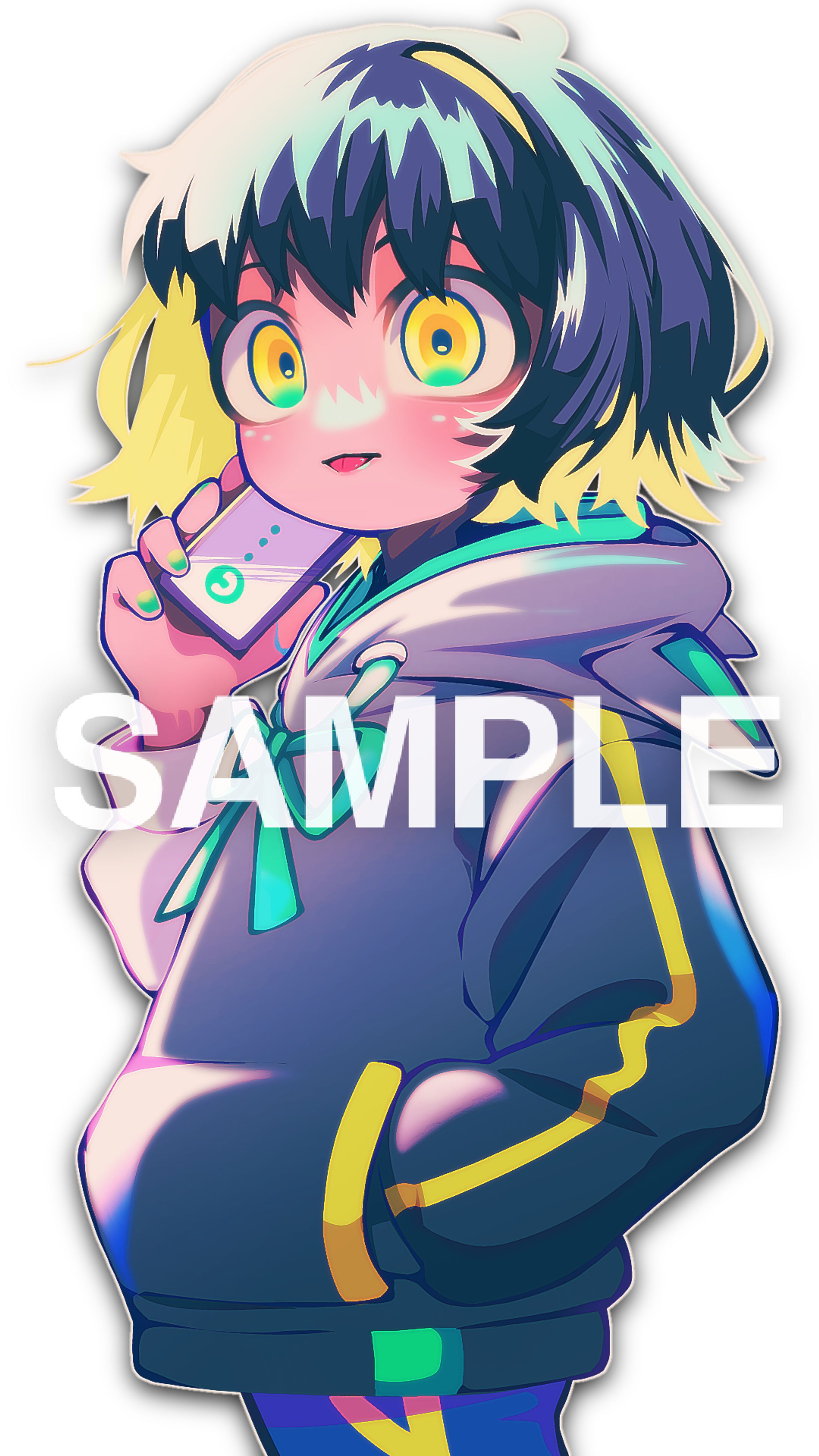 腰上イラスト・全身イラスト skeb納品物含む-1