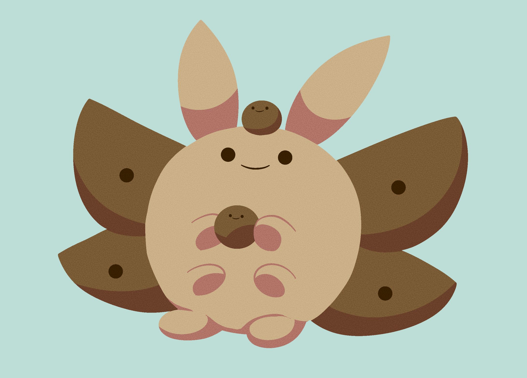 今まで描いた主線無しイラスト-1