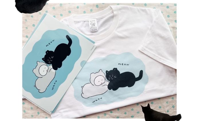 フェリシモ　猫の日チャリティーTシャツ
