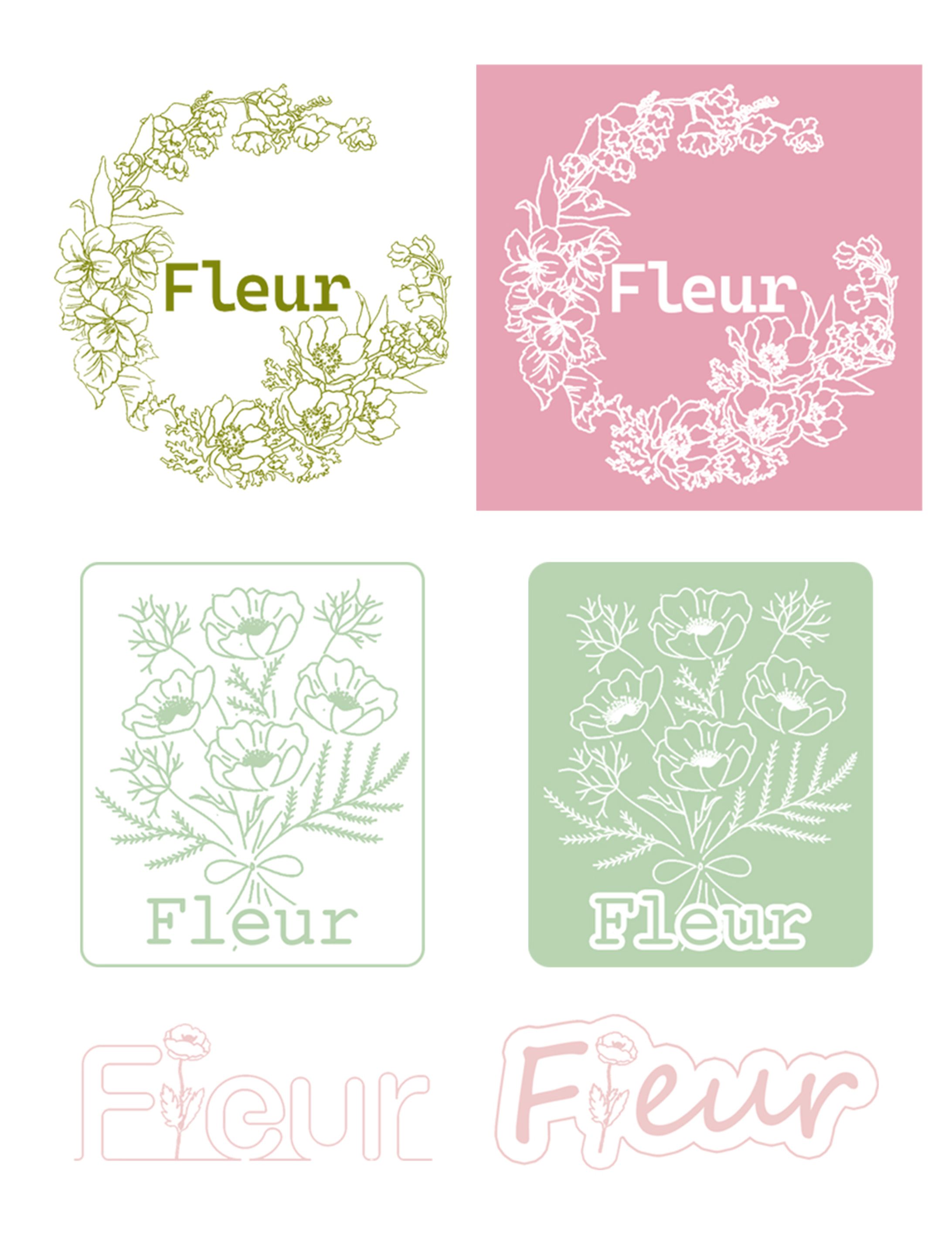 ロゴ （フラワーショップ）-1