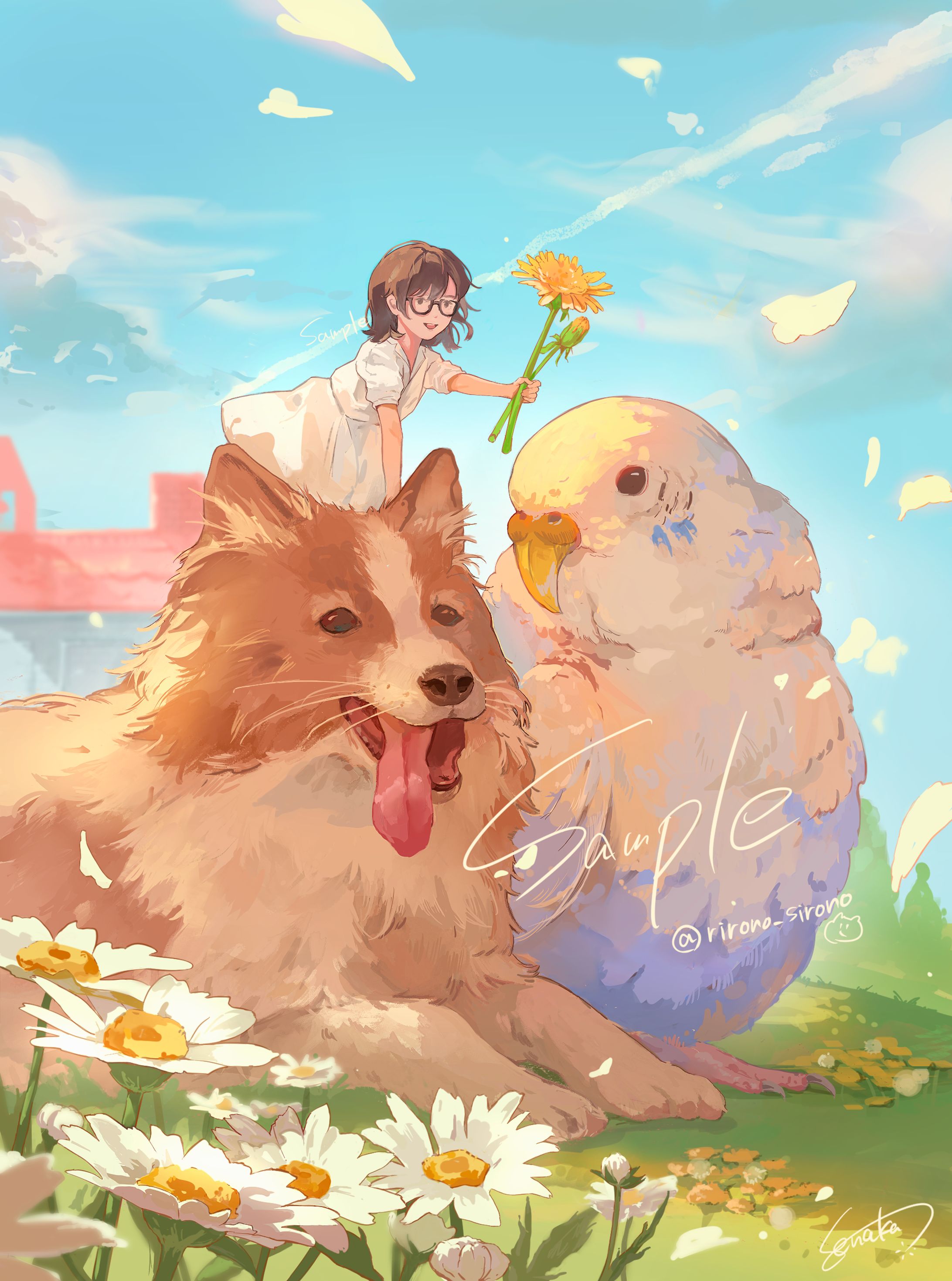 個人様ご依頼イラスト-1