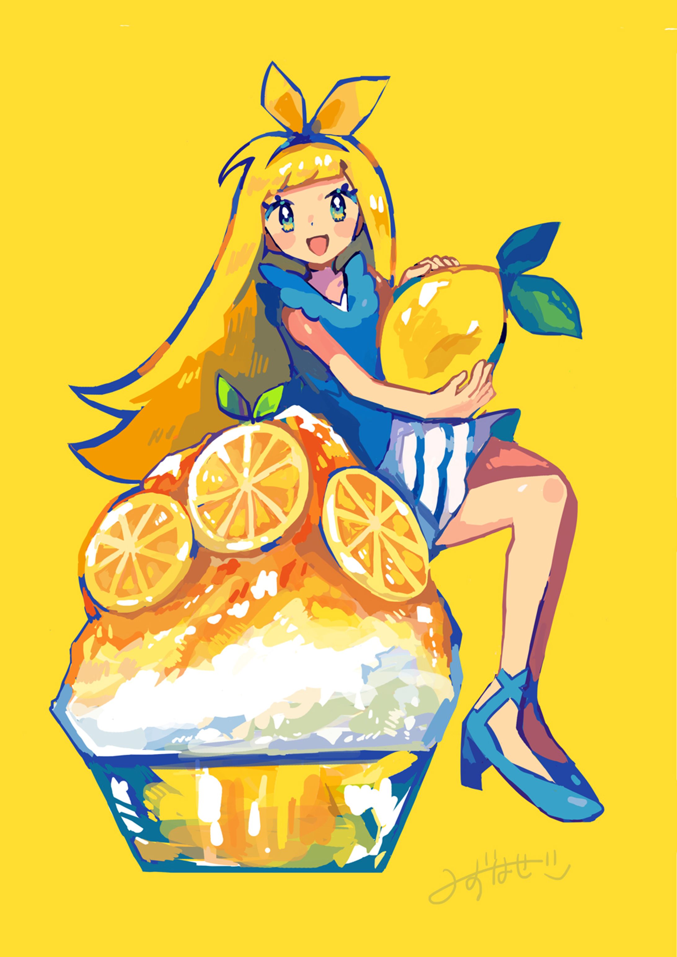 オリジナル　レモンかき氷-1