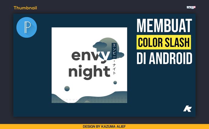 [Thumbnail] Tutorial - Membuat Color Slash di Pixellab