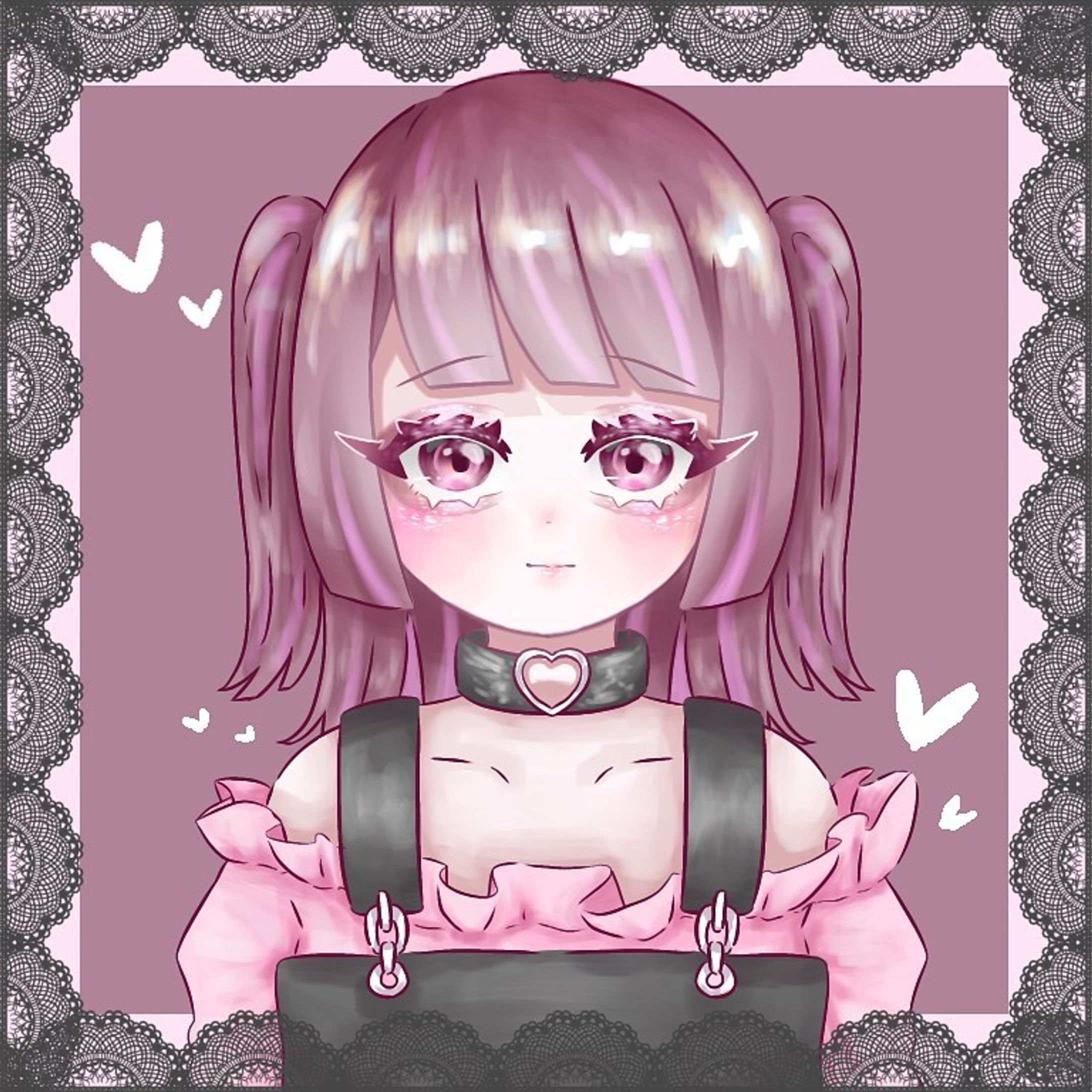 女の子描いてみました！-1