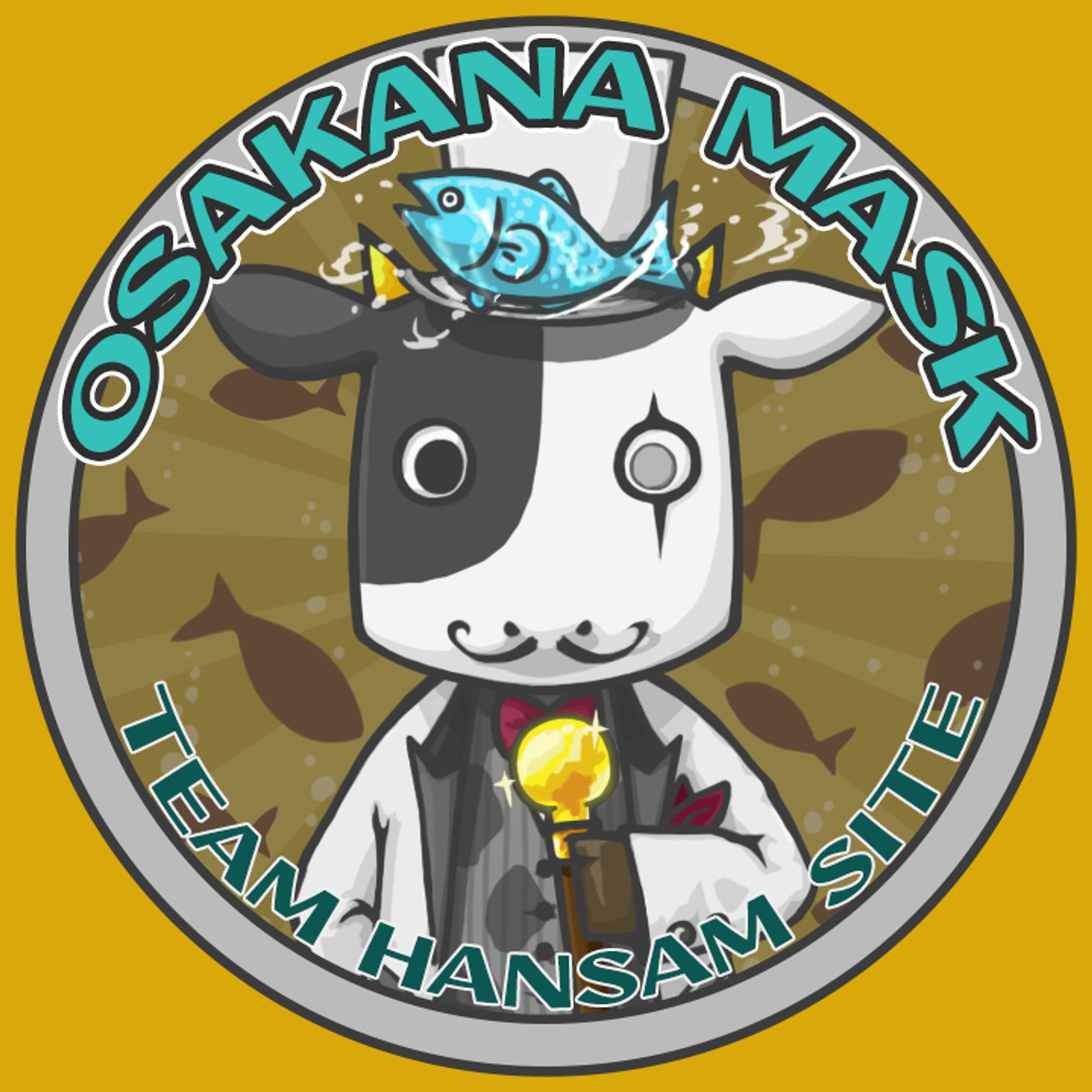 【アイコン】某ハンサムマスクさんのところの牛くん-1