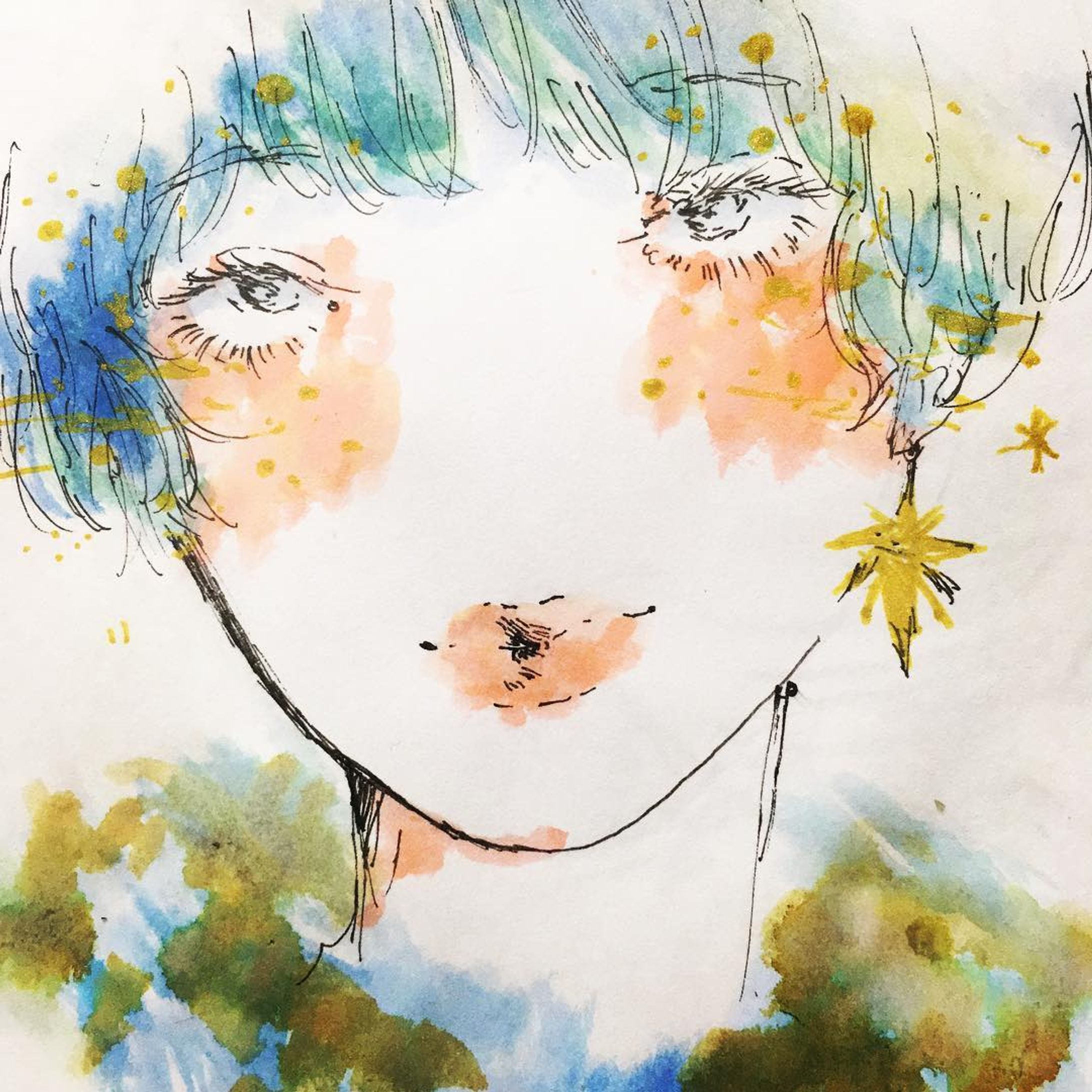 #illustration  #アナログイラスト  #croquis #イラスト #イラストレーション  #クロッキー-1