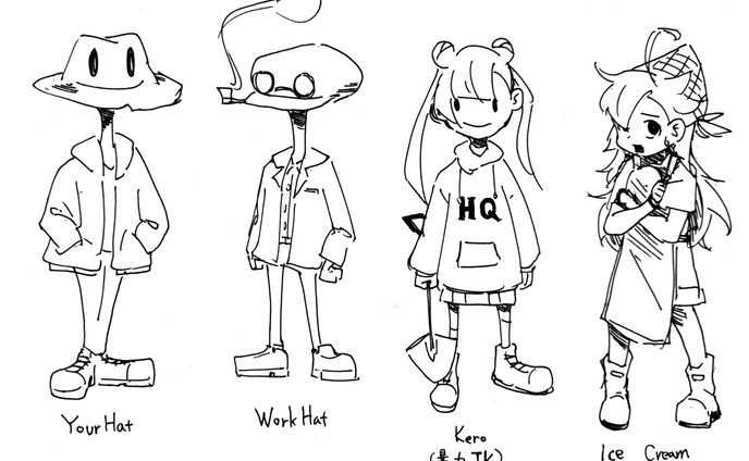 Original Character Sketches