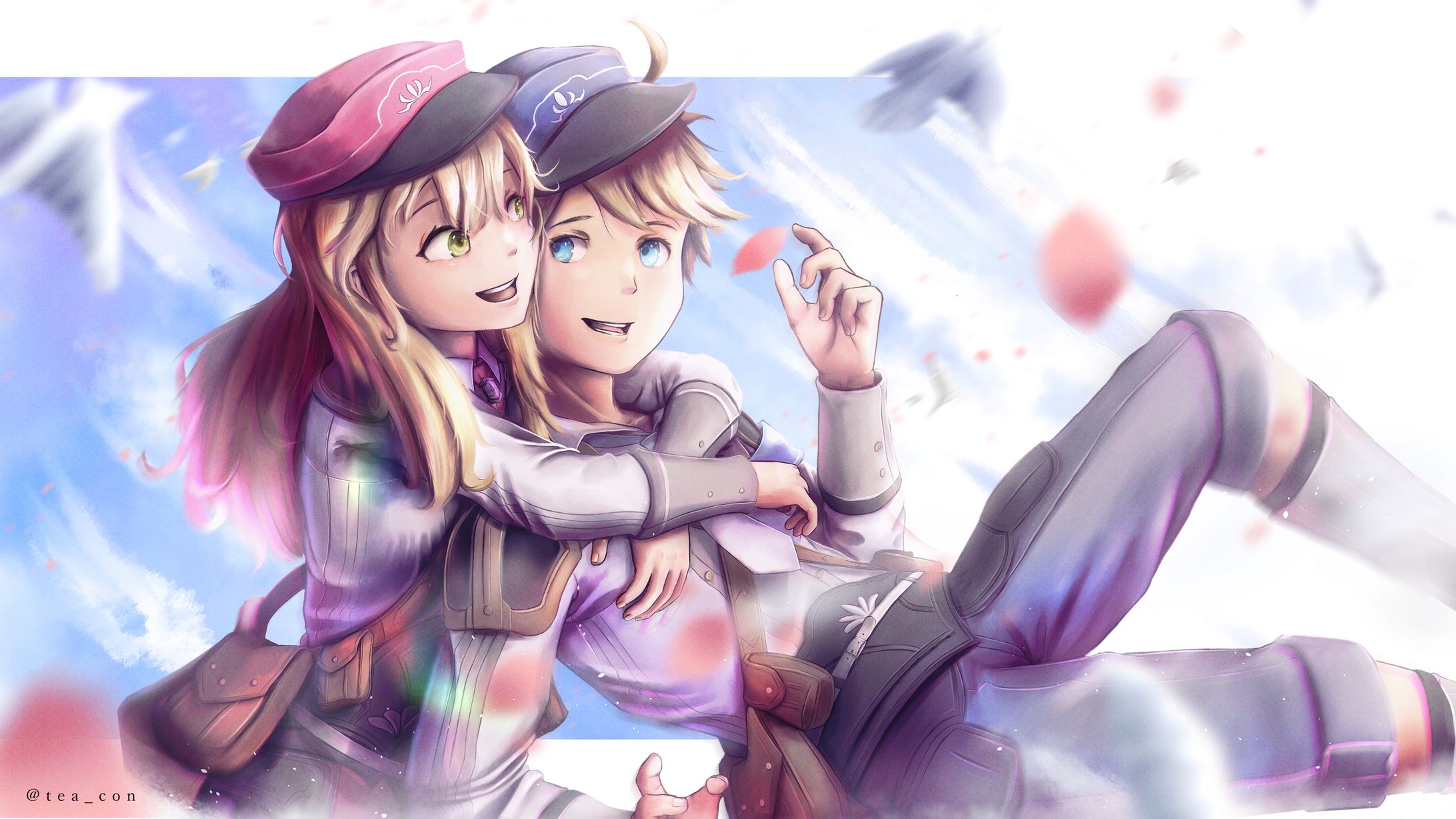 [Speedpaint] Rune Factory 5 - Ares X Alice-1