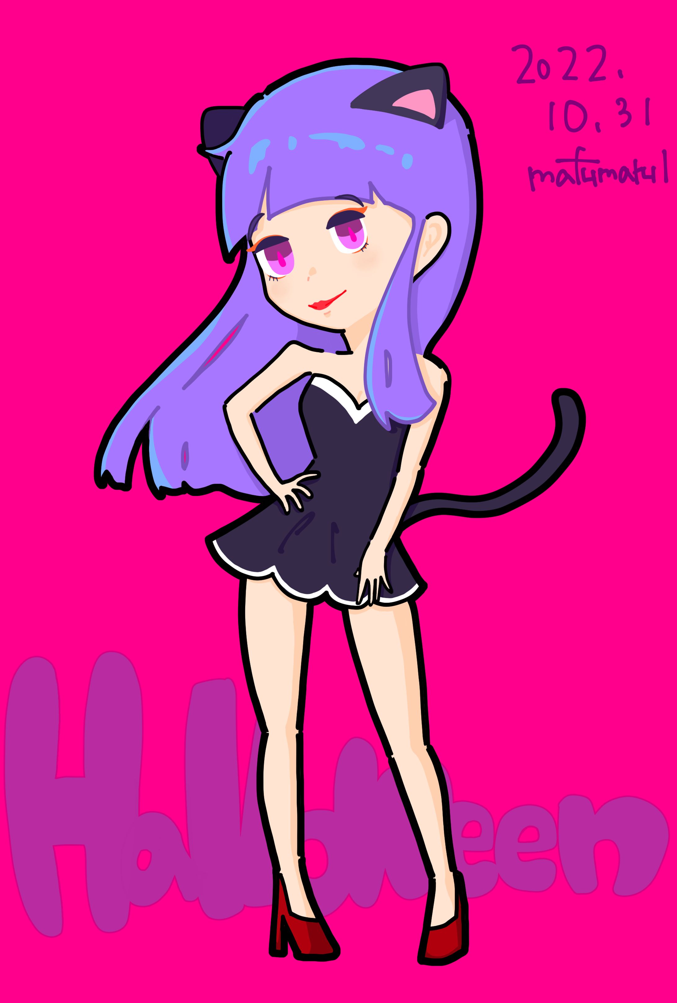ハロウィンねこちゃん-1