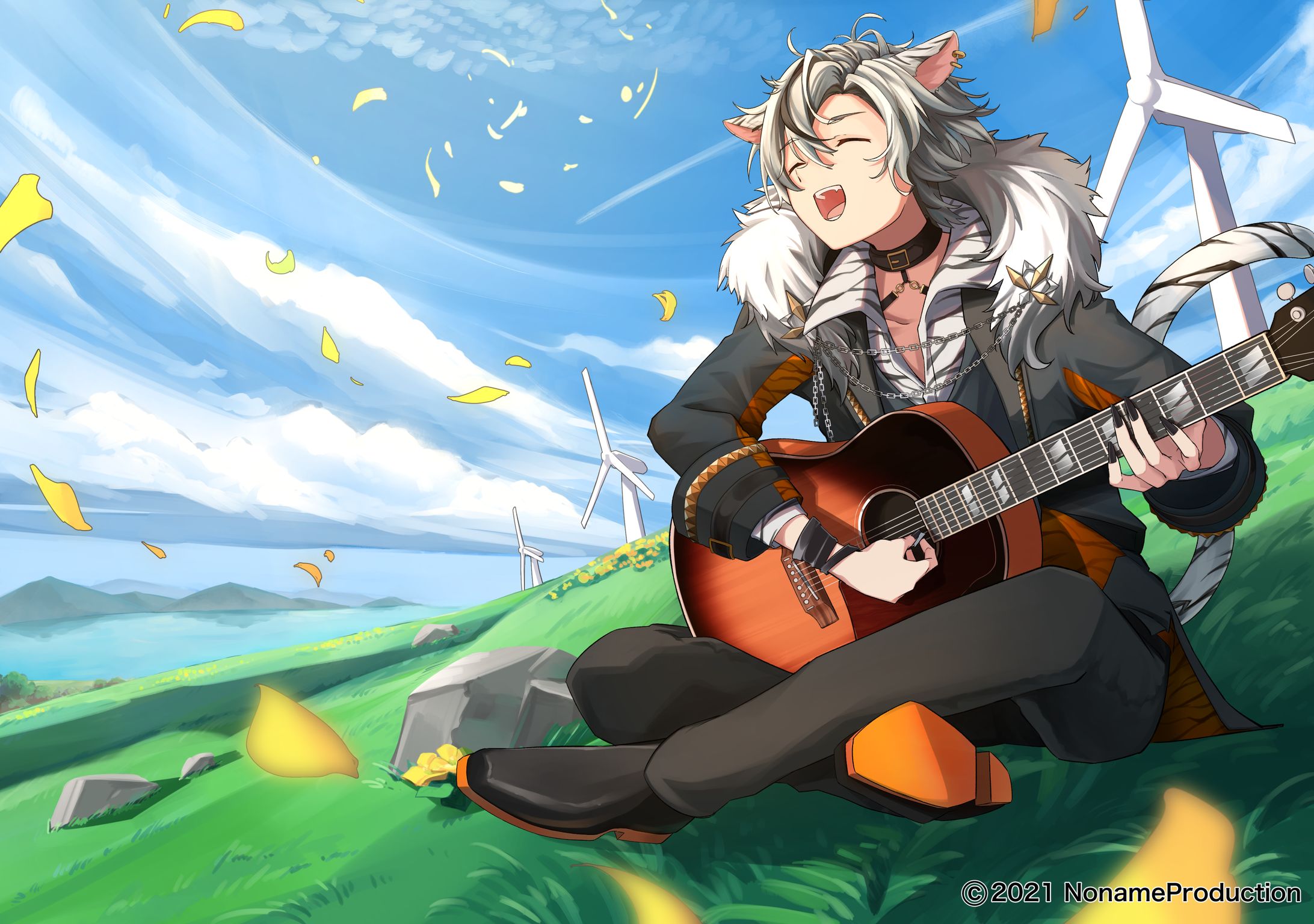 【commission】月夜見レオ様生誕記念(2023)イラスト-1