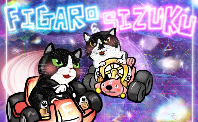 ねこちゃんイラスト