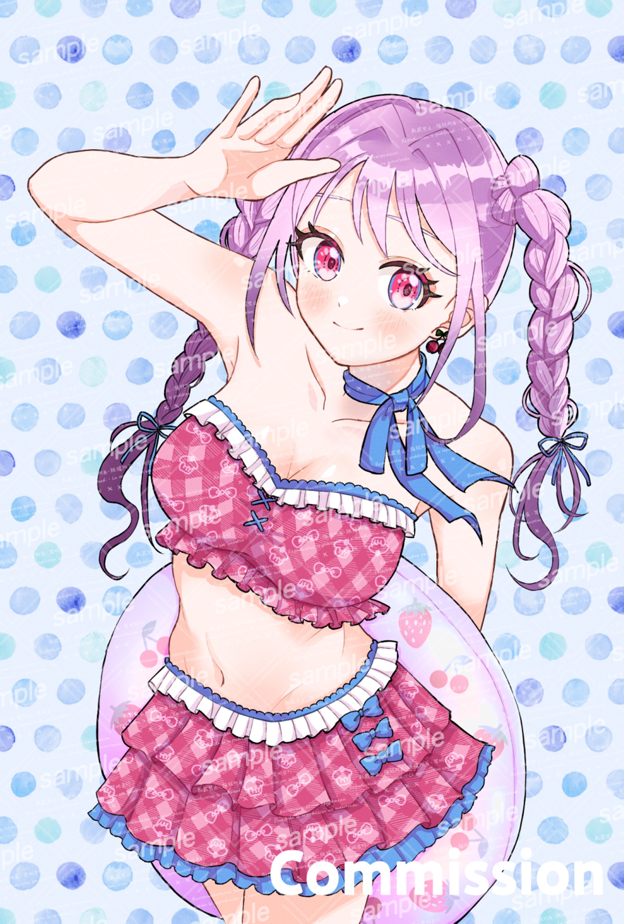 ブロマイド用イラストのご依頼-1