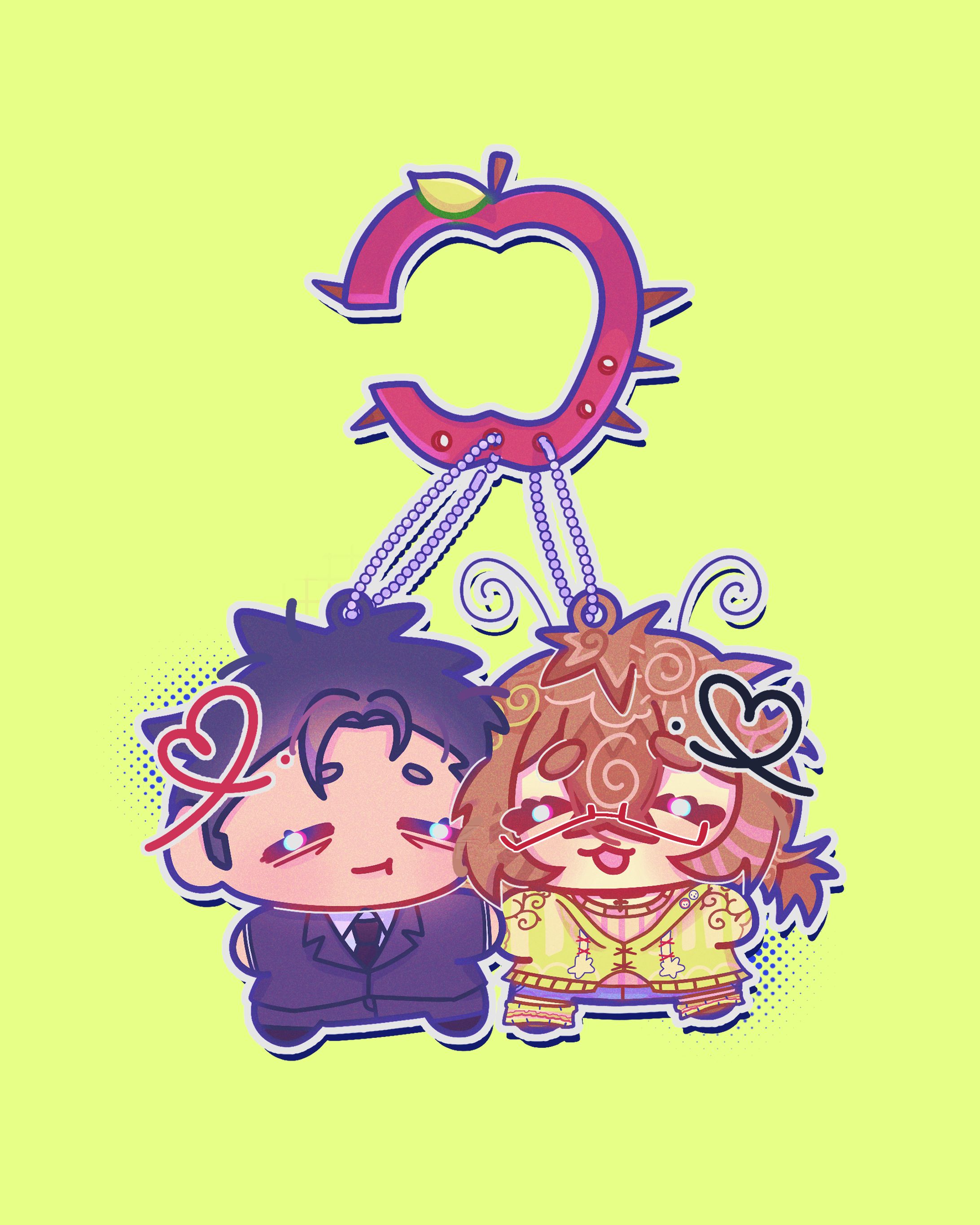 Sani's YCH Keycharm Duo-1