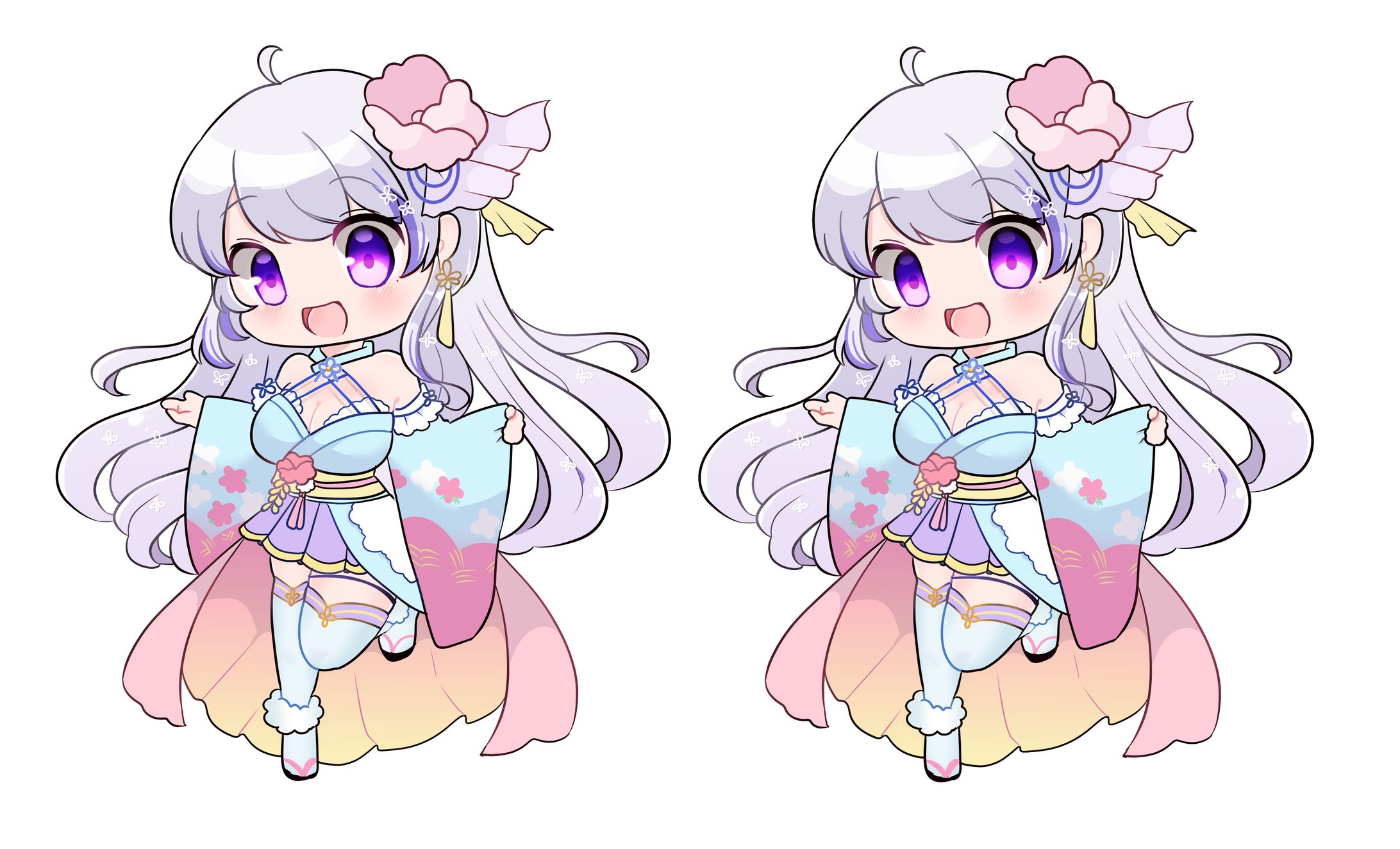 甘姉ミナ様グッズ用イラスト-1