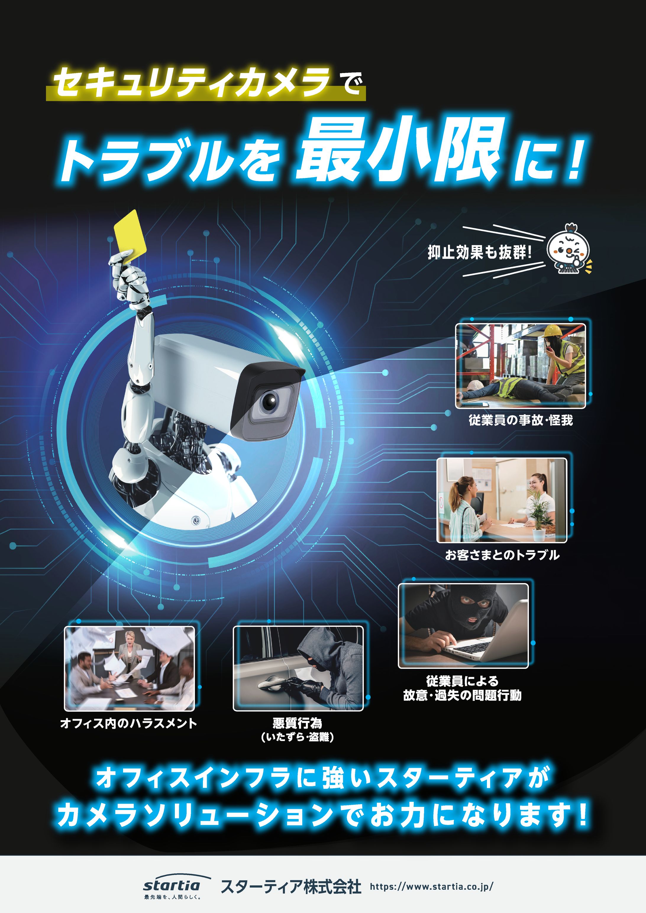 【チラシ】セキュリティカメラ商材紹介-1