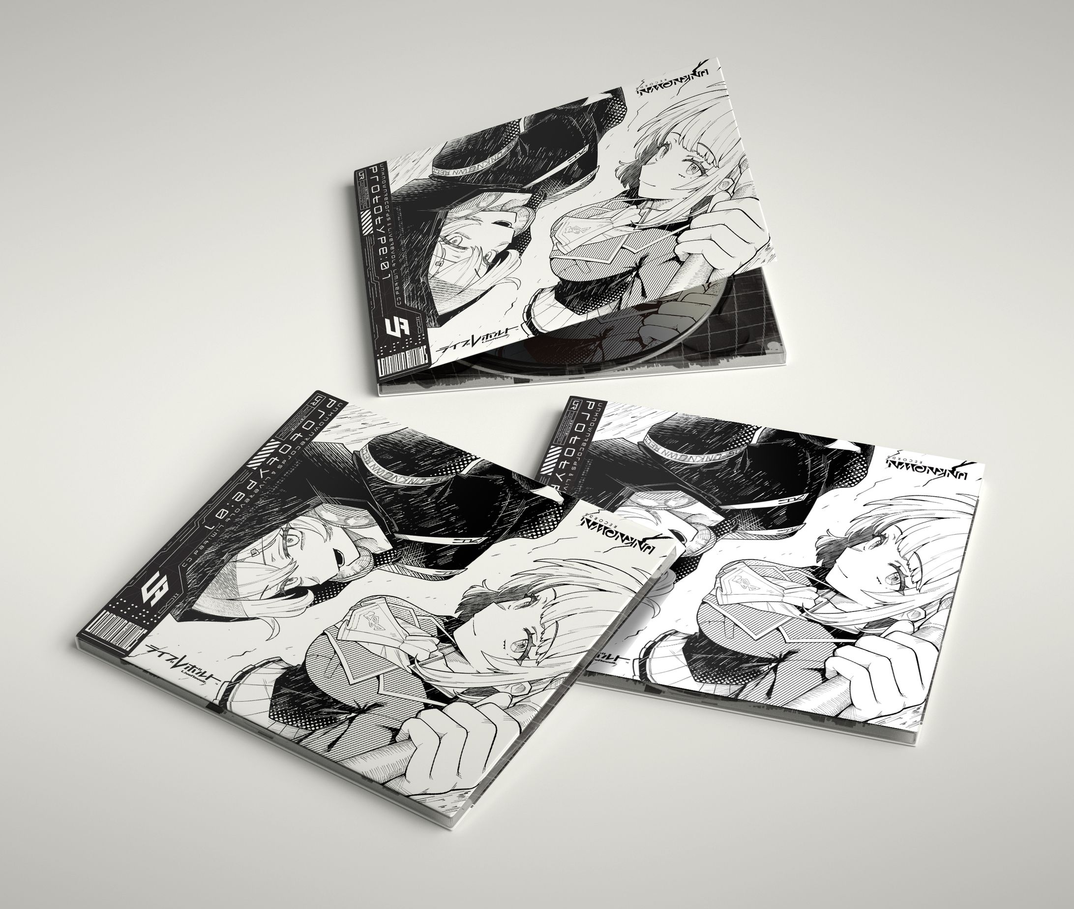 【案件】Liverevolt＆Unknown Records limited CD Prototype:01-1
