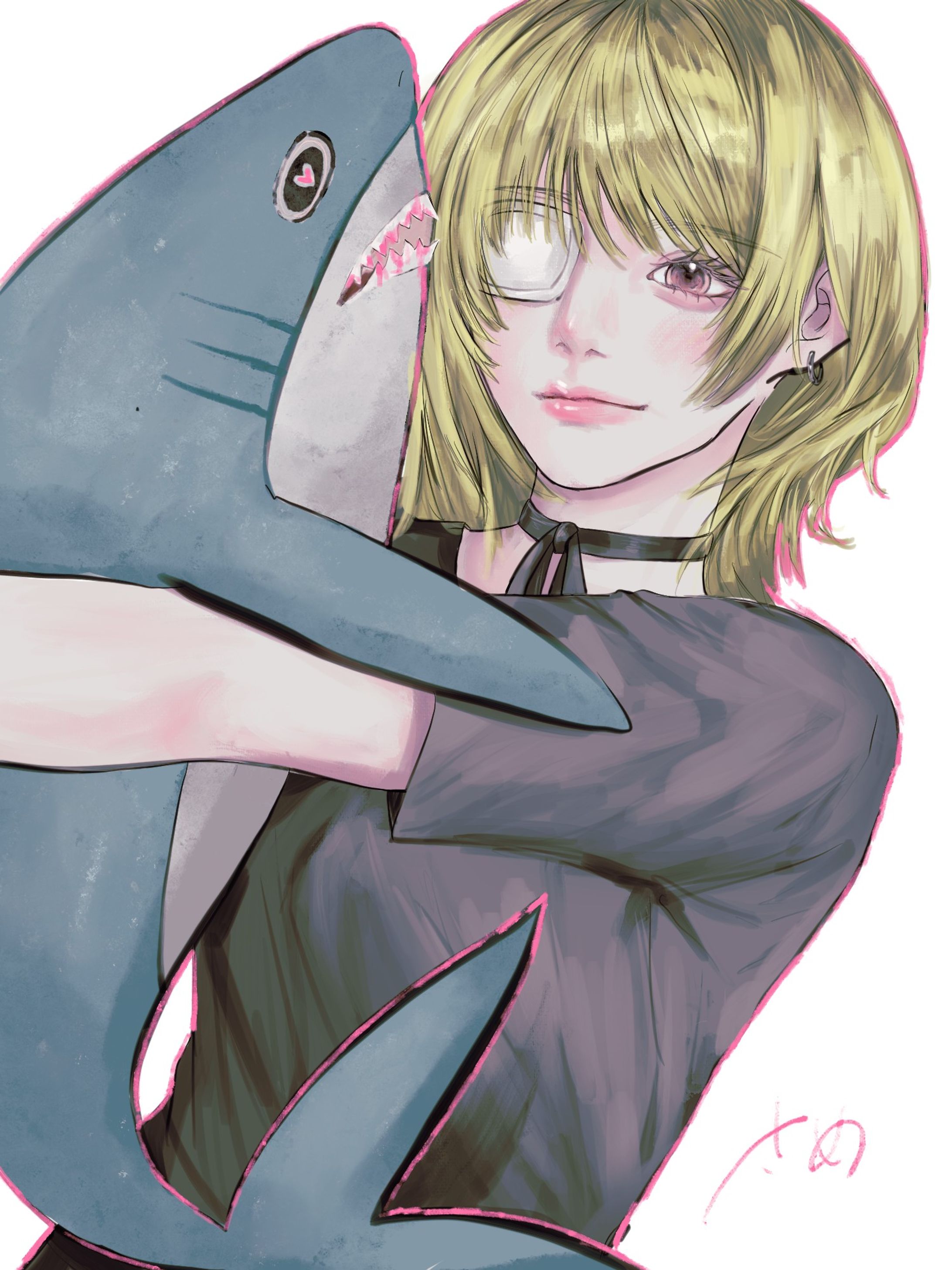 サメと女の子-1