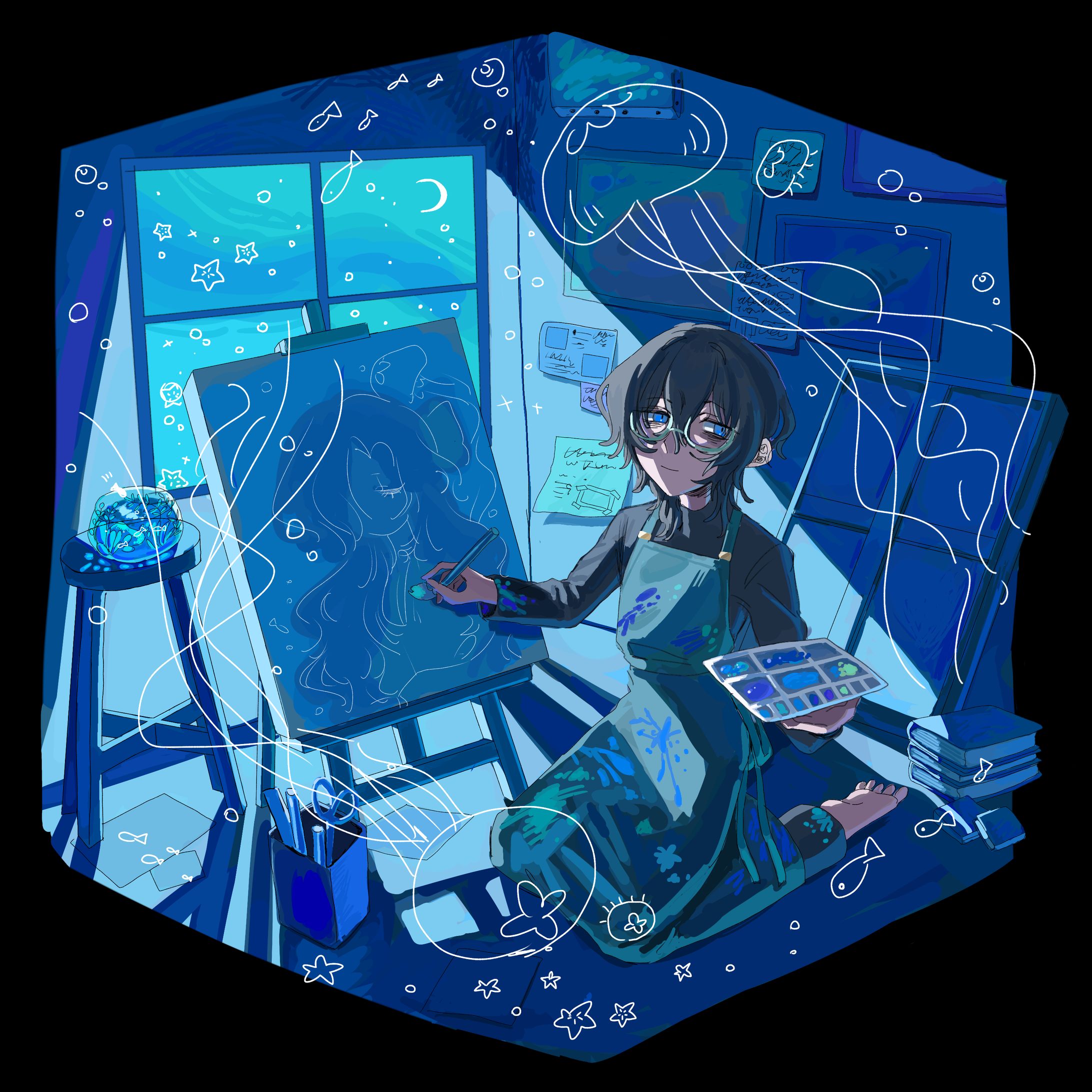ヴィネットイラスト-1