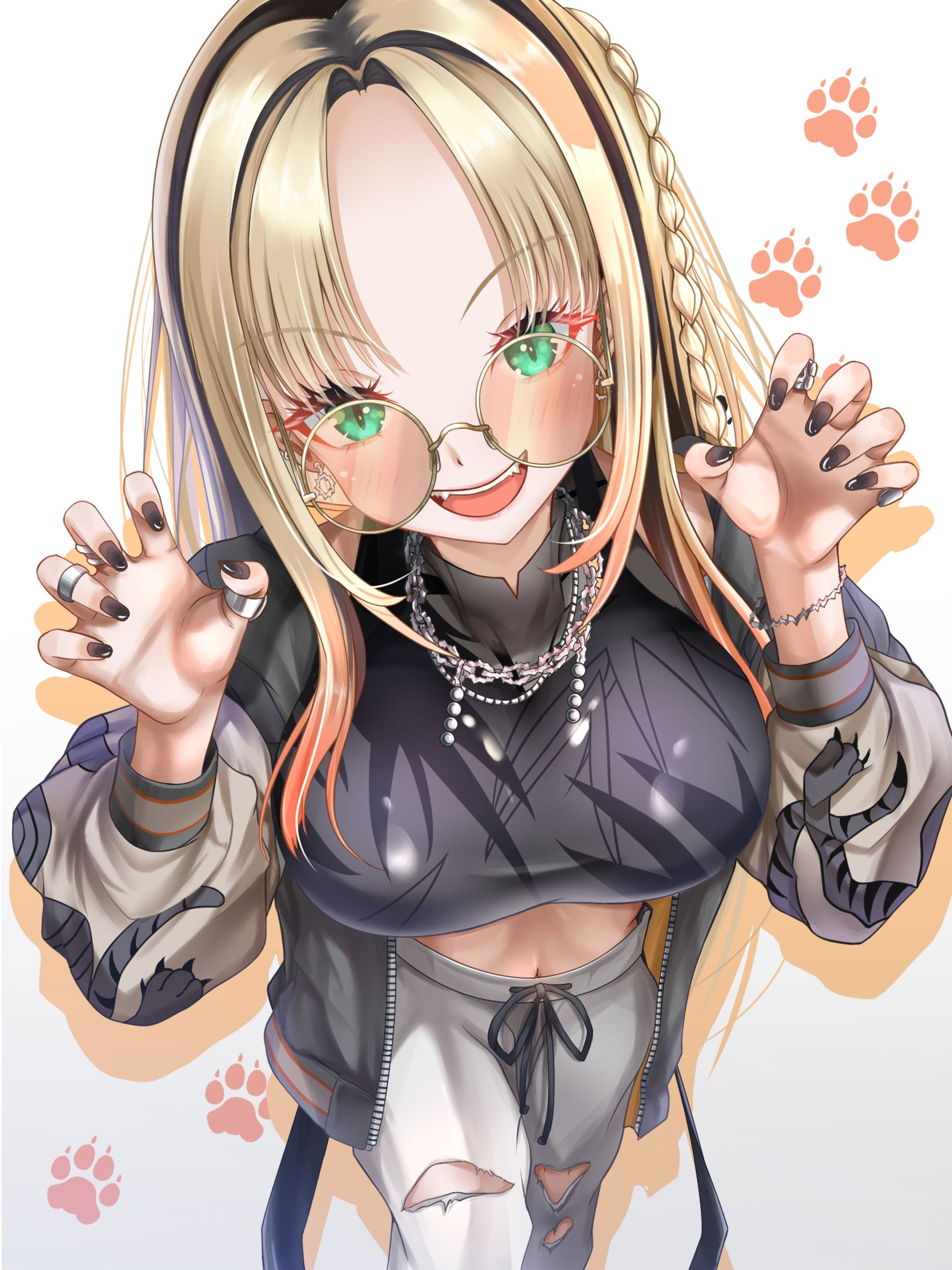 ホロライブ FLOW GLOW 虎金妃笑虎様　サムネイラスト-1