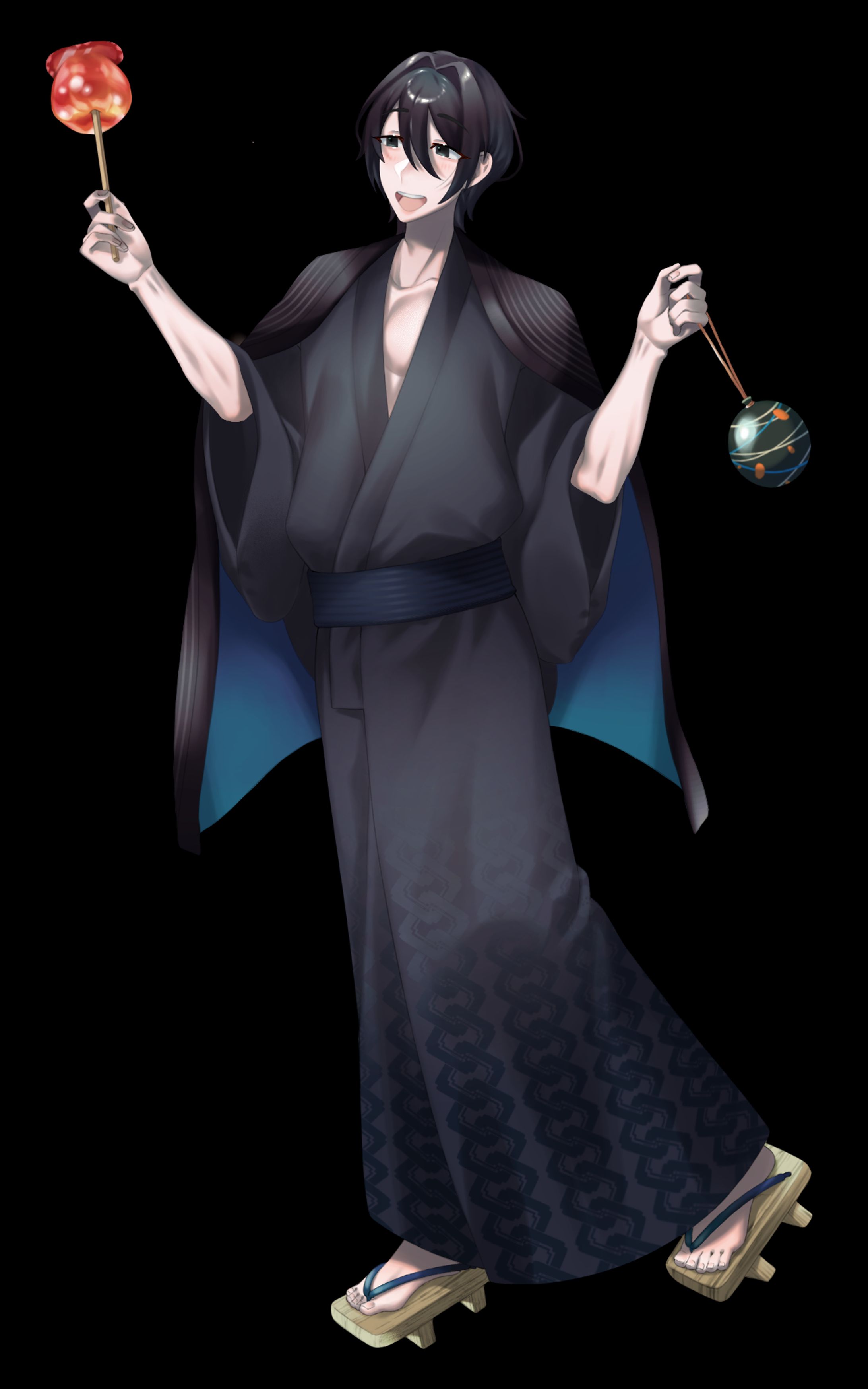 男子高校生立ち絵イラスト