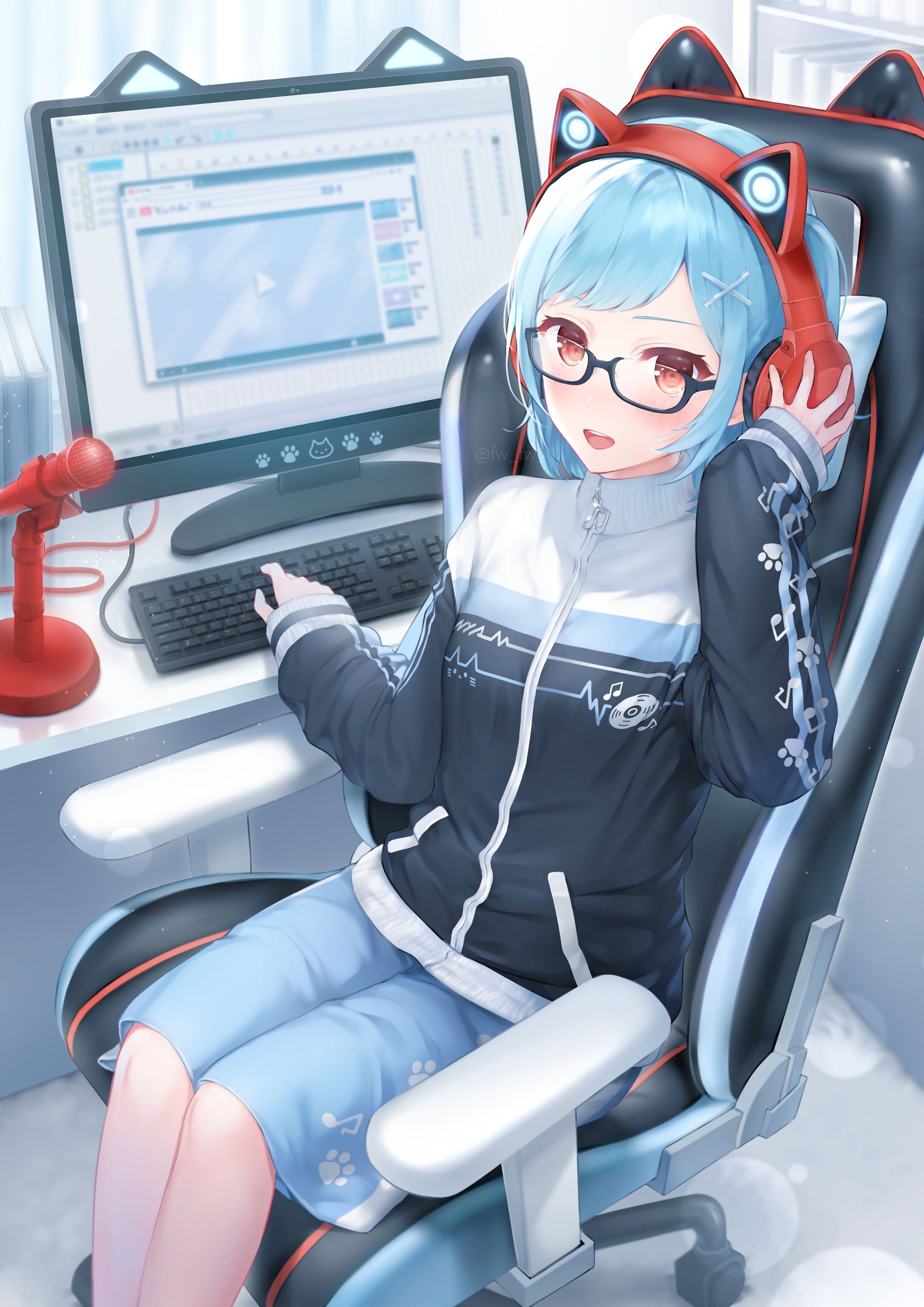 2024／IRIAMライバー 散鞠ざくろさん 2周年-1